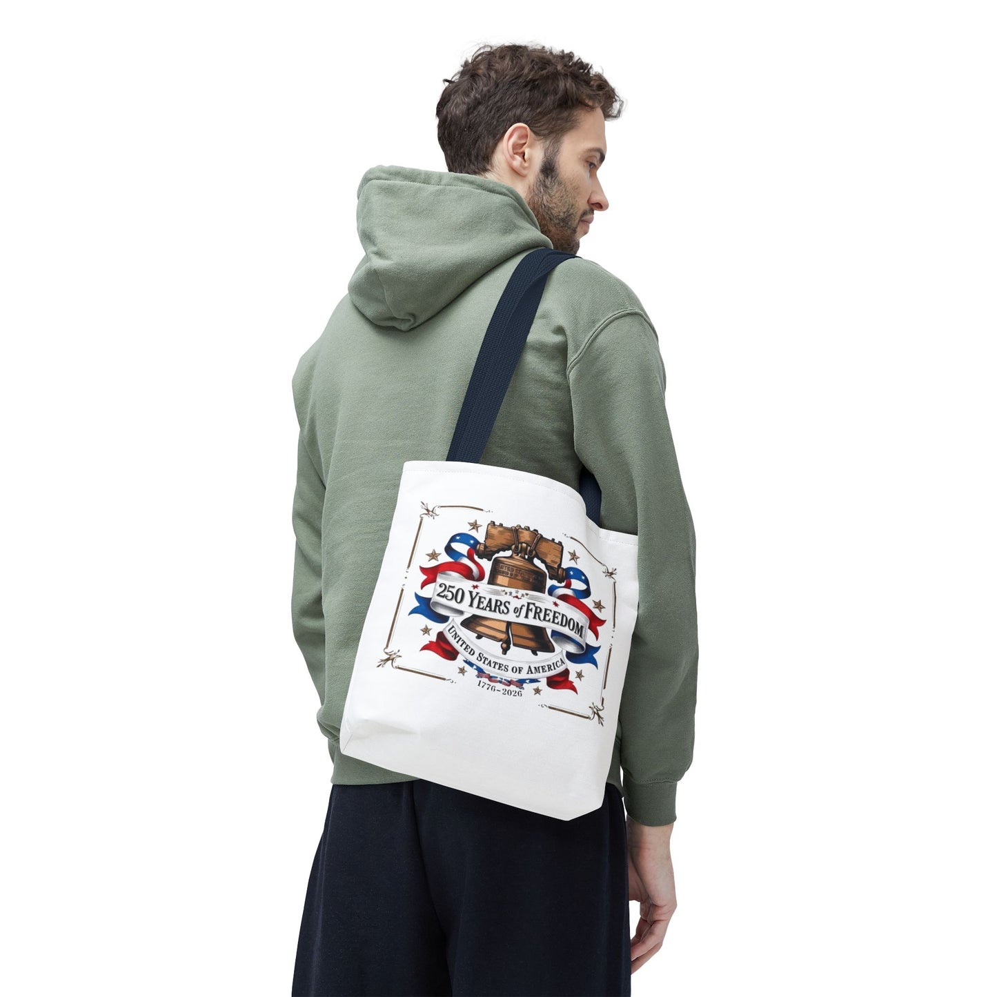 #250 250 Years of Freedom Liberty Bell Tote Bag