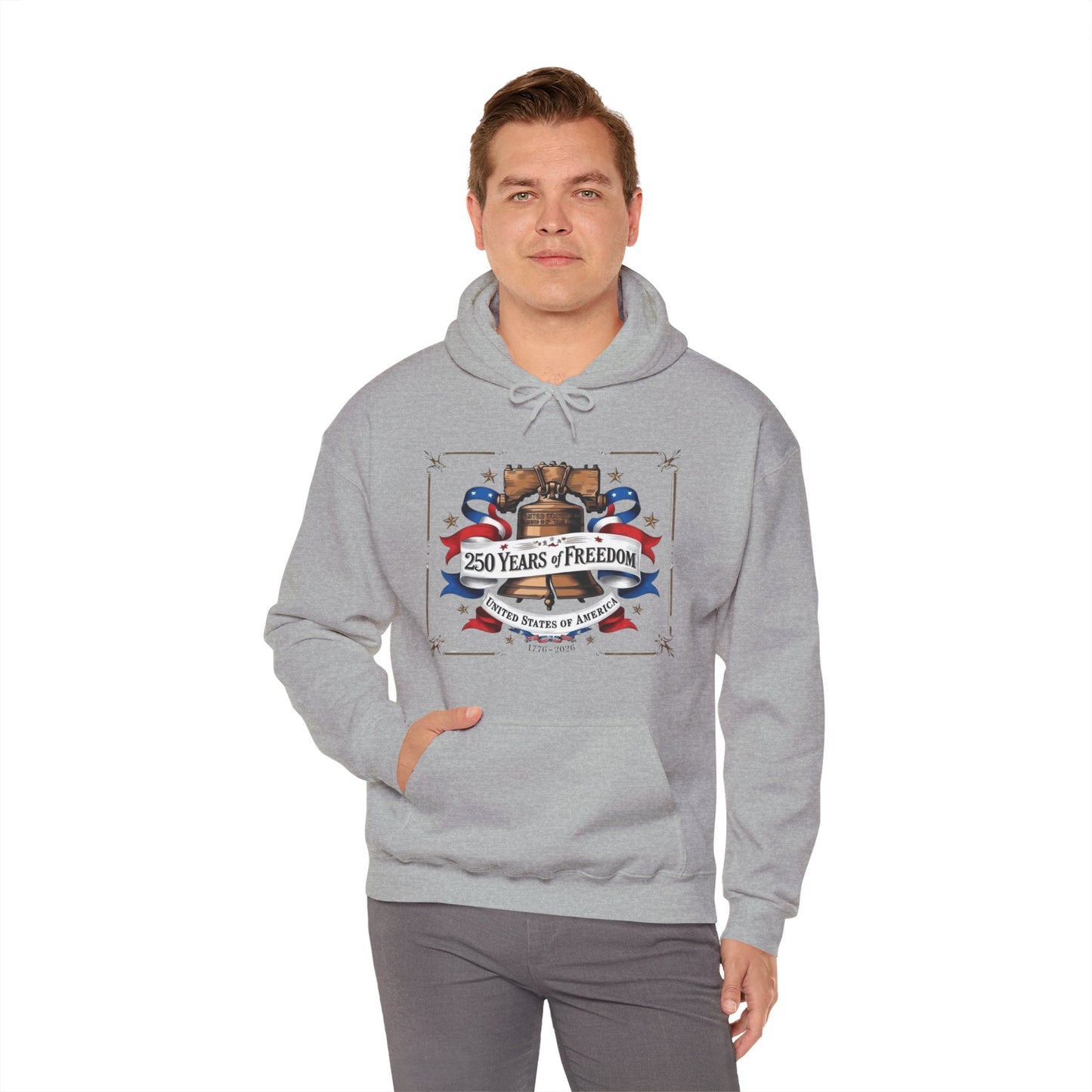 #250 250 Years of Freedom Liberty Bell Hoodie