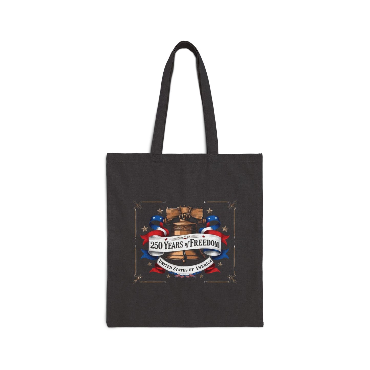 #250 250 Years of Freedom Liberty Bell Canvas Tote