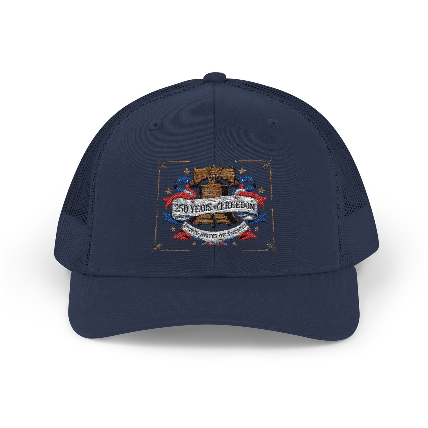 #250 250 Years of Freedom Liberty Bell Snapback Trucker Cap