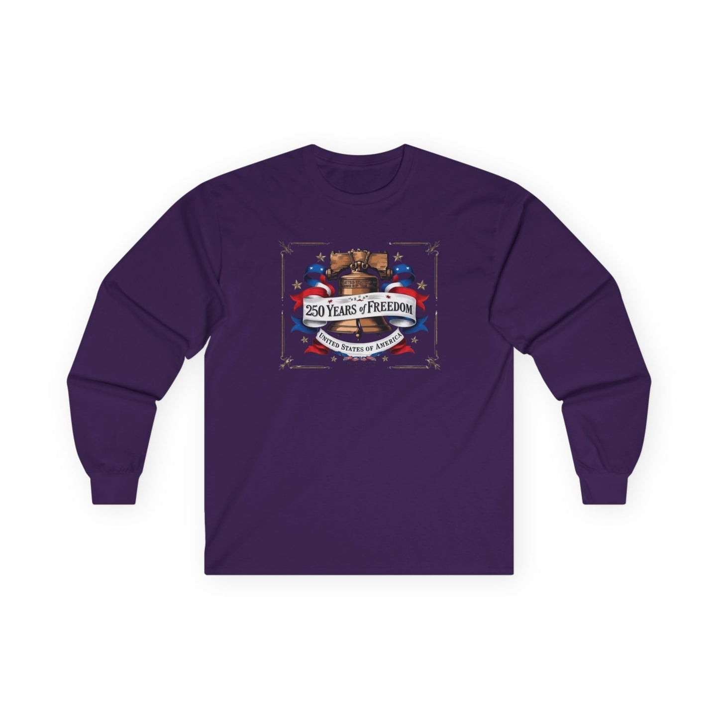 #250 250 Years of Freedom Liberty Bell Long Sleeve Tee