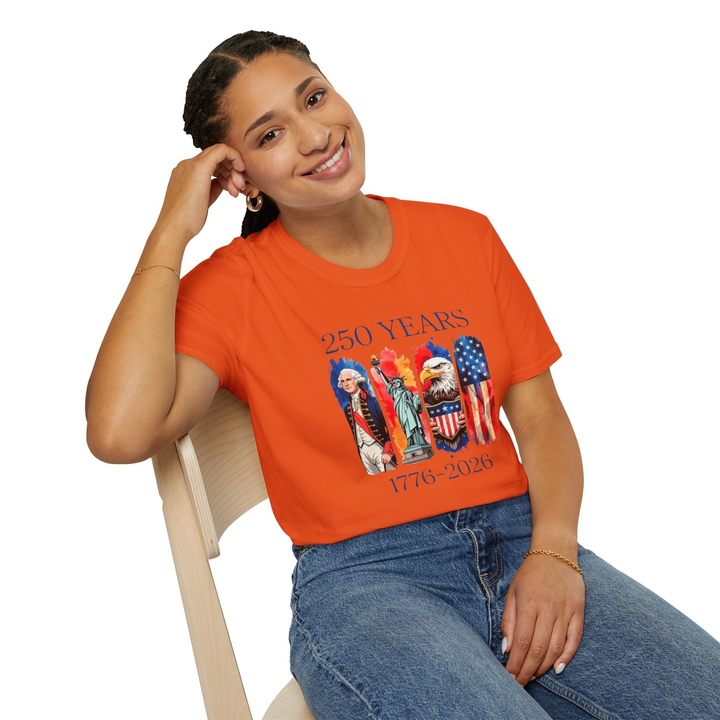 #250 250 Years American History Celebration 1776–2026 Patriotic T-Shirt