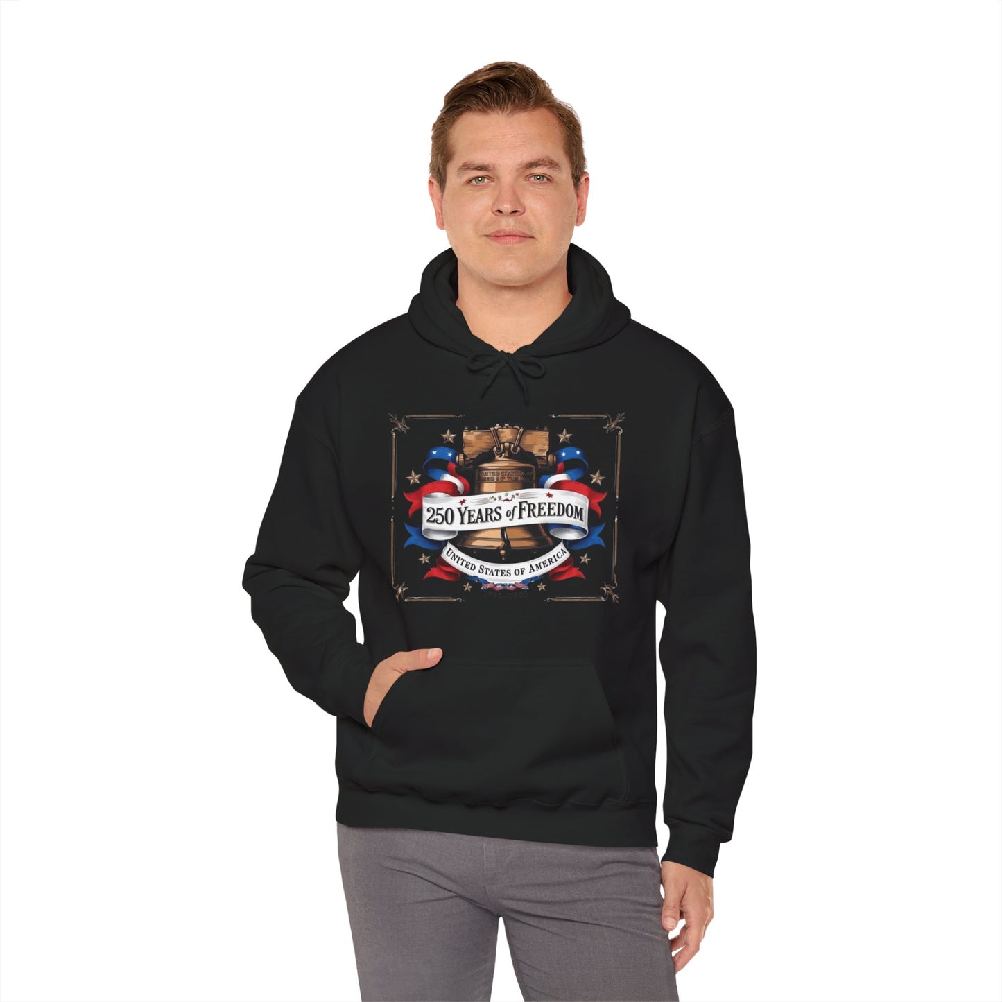 #250 250 Years of Freedom Liberty Bell Hoodie