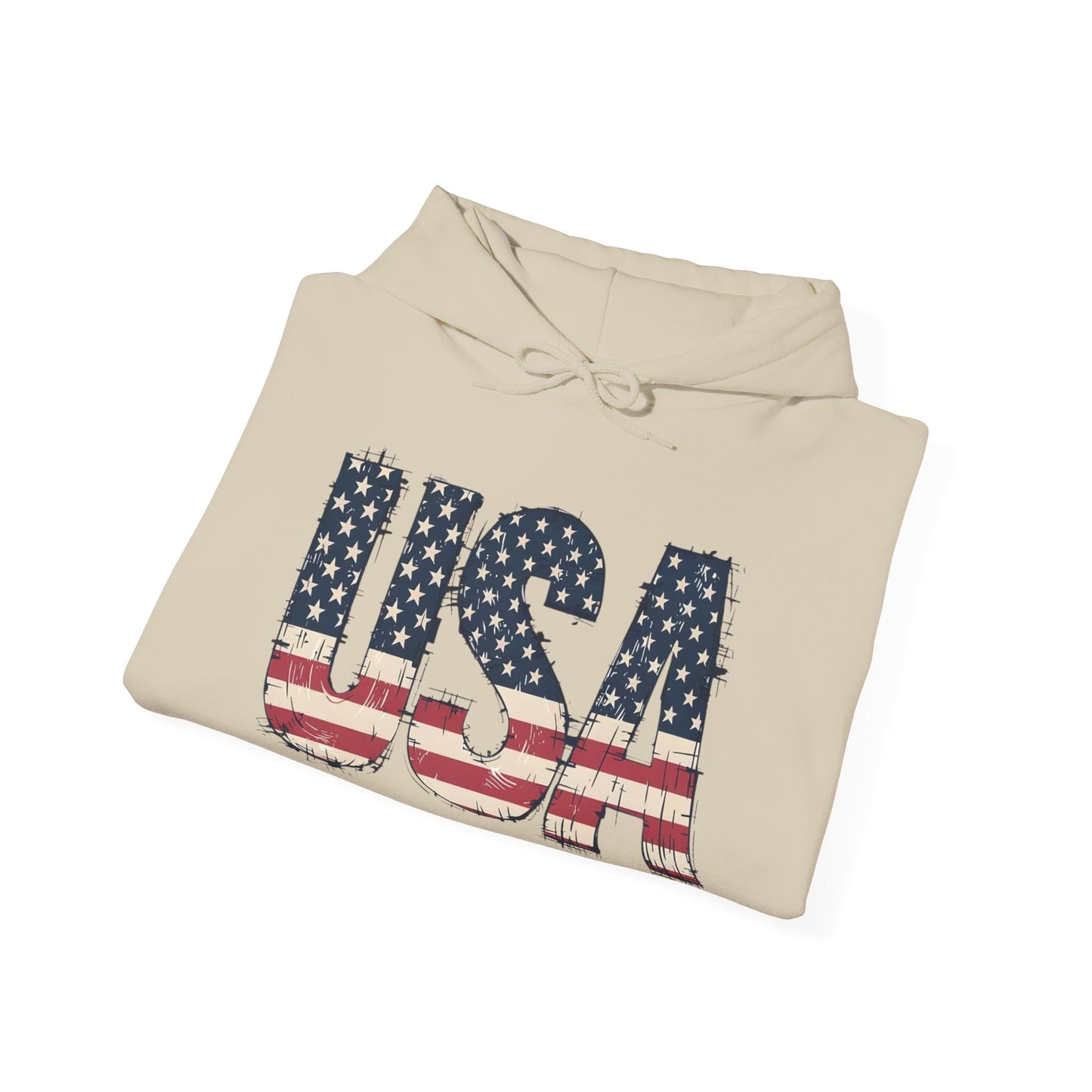 #250 USA Flag "USA Since 1776" Patriotic Hoodie