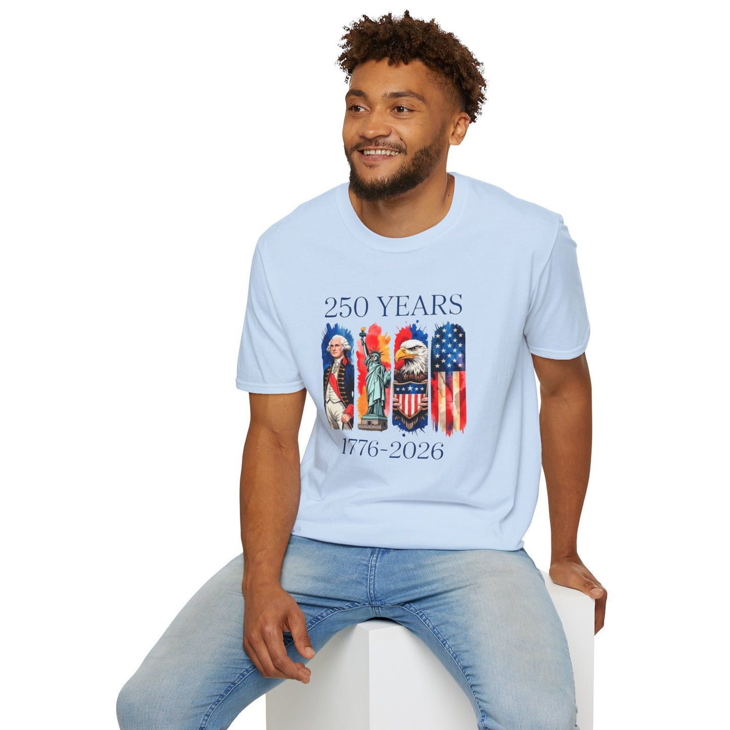 #250 250 Years American History Celebration 1776–2026 Patriotic T-Shirt
