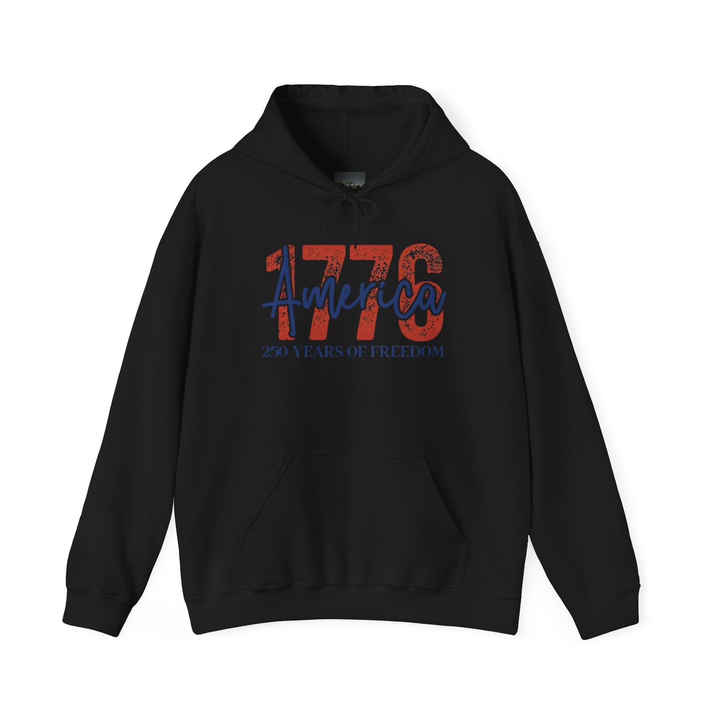 #250 1776 America: 250 Years of Freedom' Patriotic Independence Day Hoodie