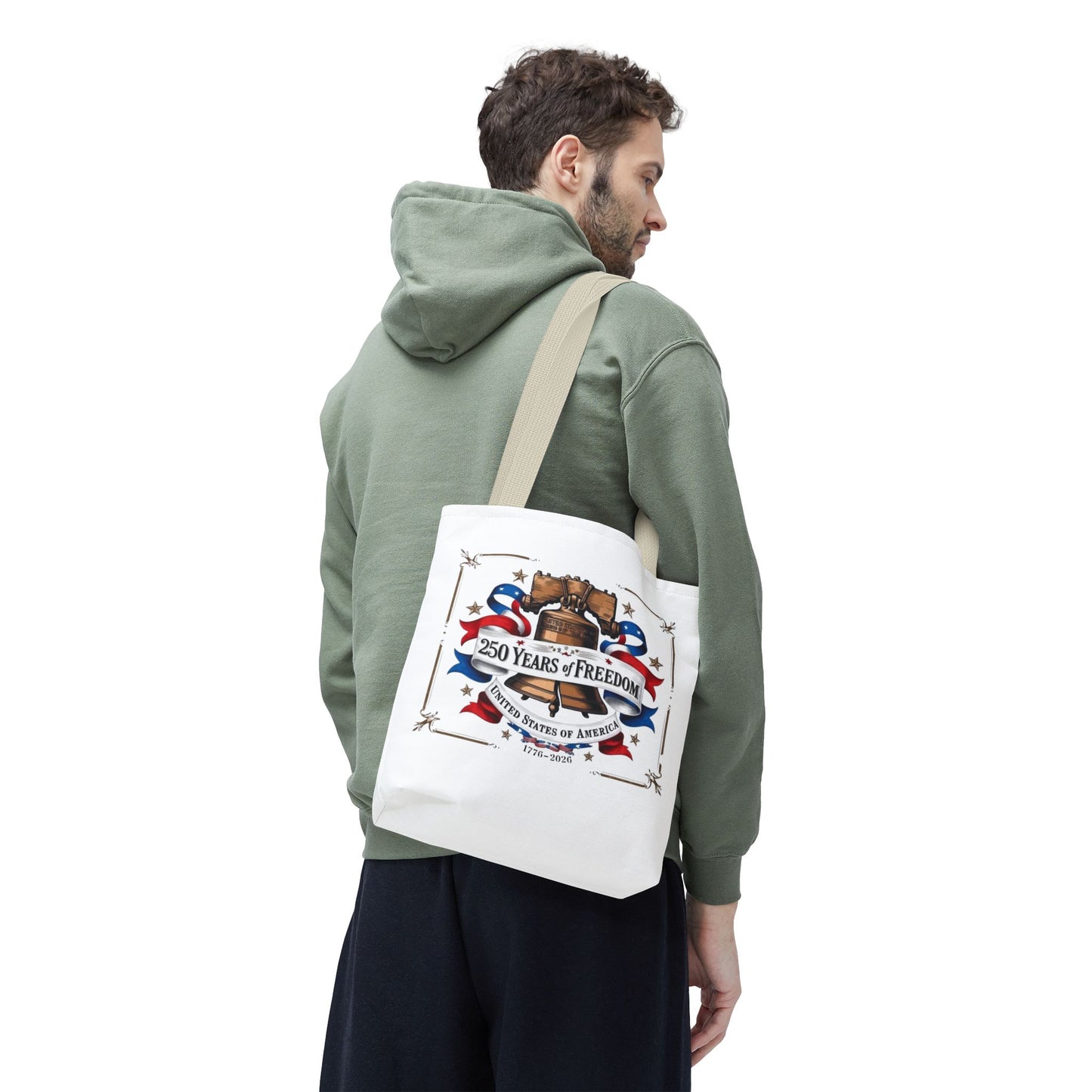 #250 250 Years of Freedom Liberty Bell Tote Bag
