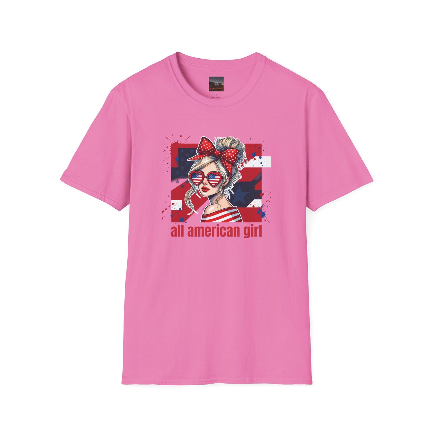 #250 All American Girl Patriotic T-Shirt