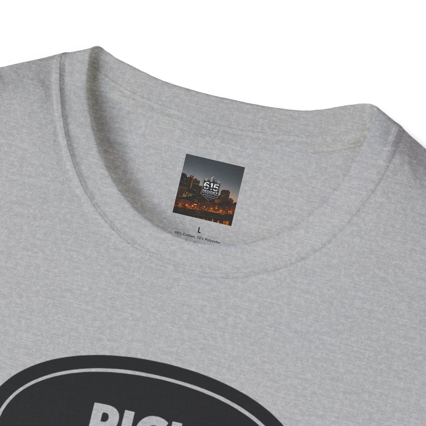 Pick Jesus T-Shirt — Christian Guitar Pick Design (Romans 10:13)