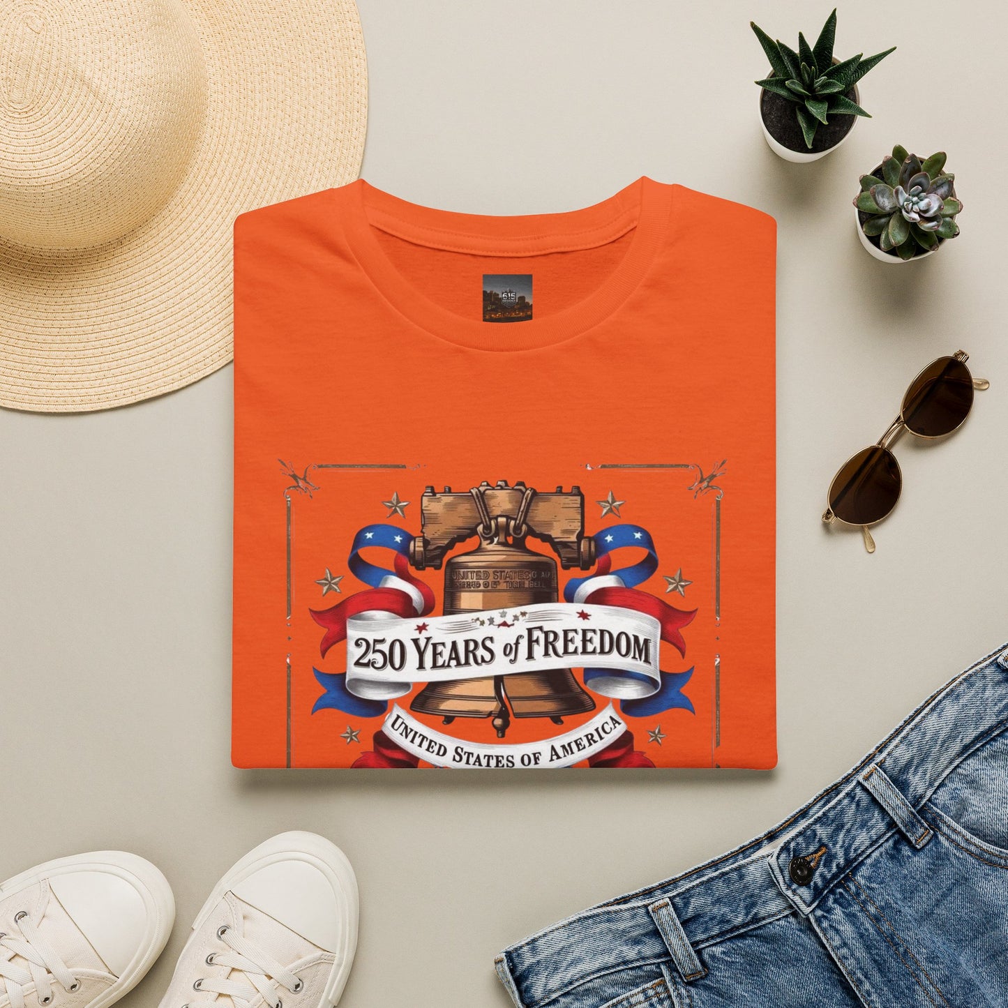 #250 250 Years of Freedom Liberty Bell Tee
