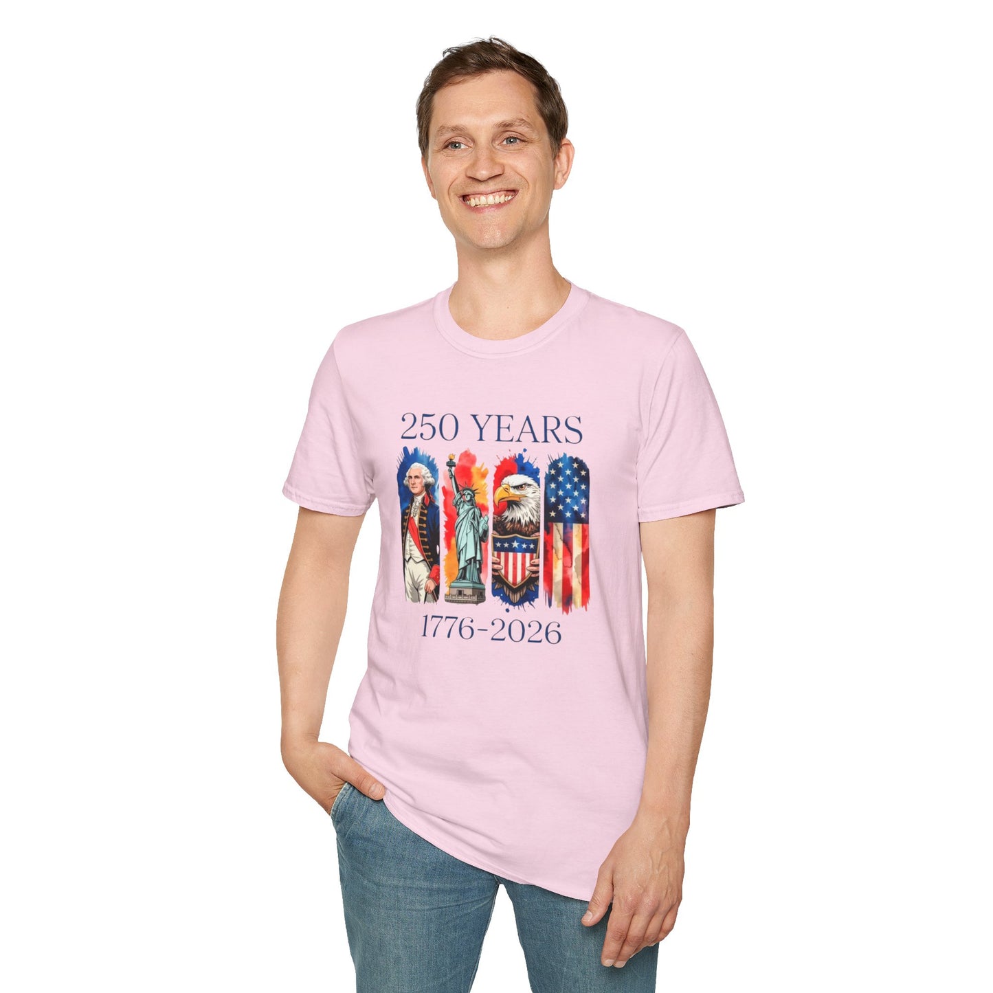 #250 250 Years American History Celebration 1776–2026 Patriotic T-Shirt