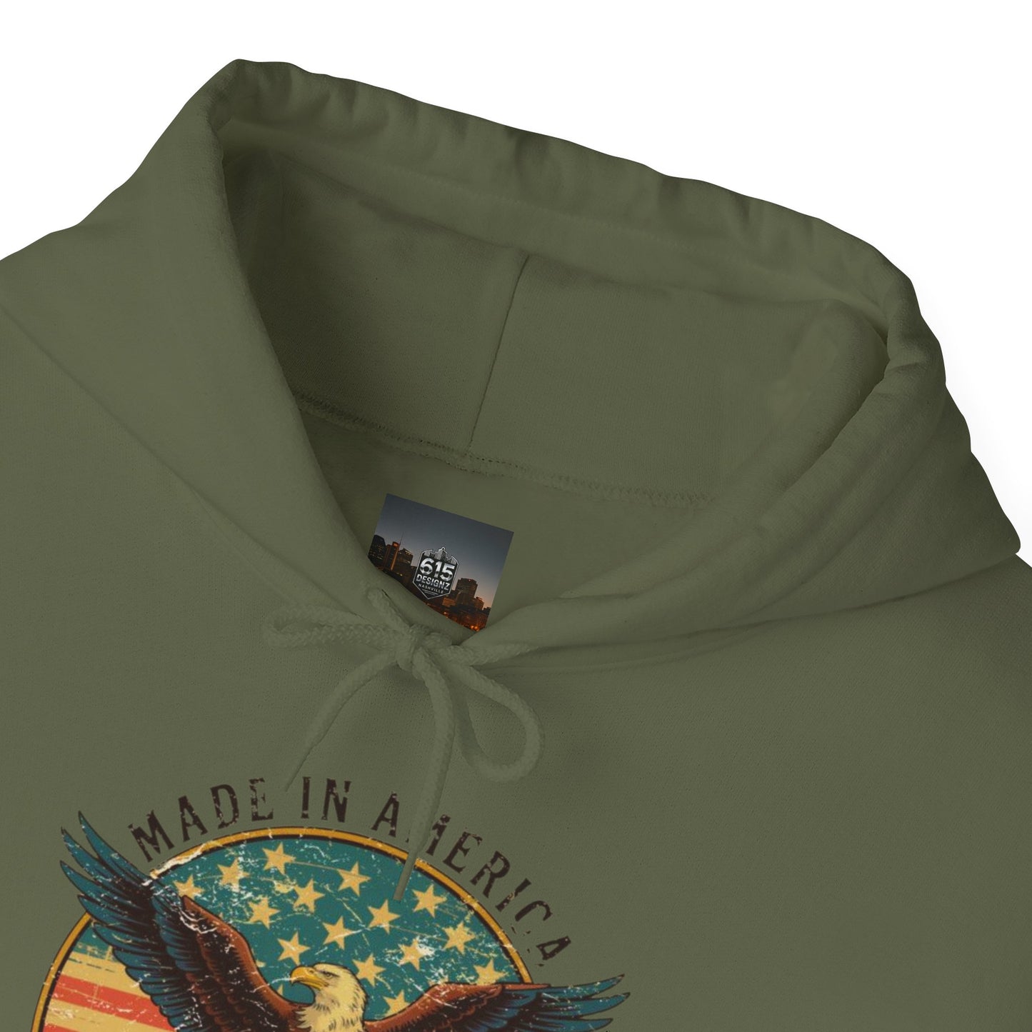#250 Made in America Eagle 250th Anniversary Patriotic Hoodie
