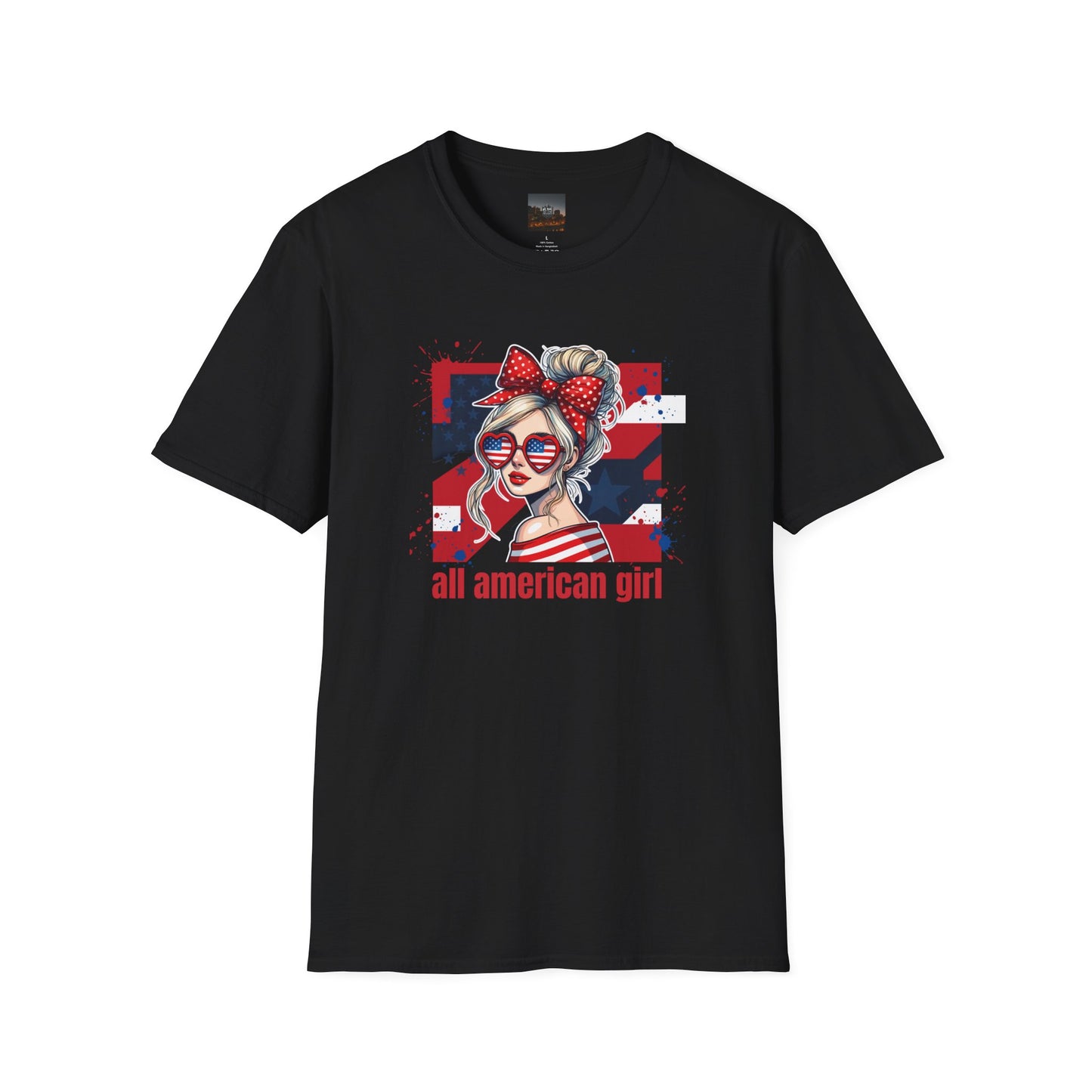 #250 All American Girl Patriotic T-Shirt