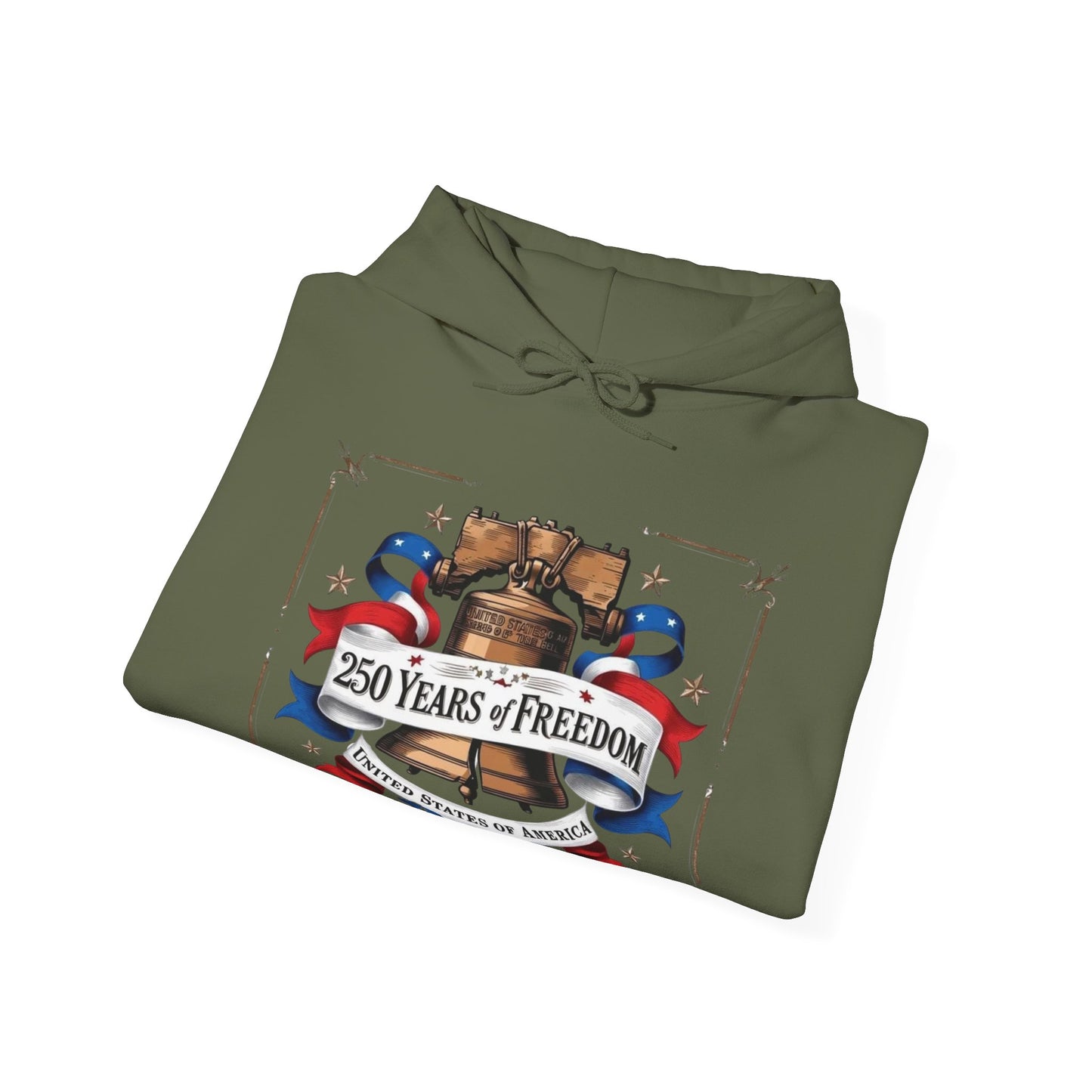 #250 250 Years of Freedom Liberty Bell Hoodie