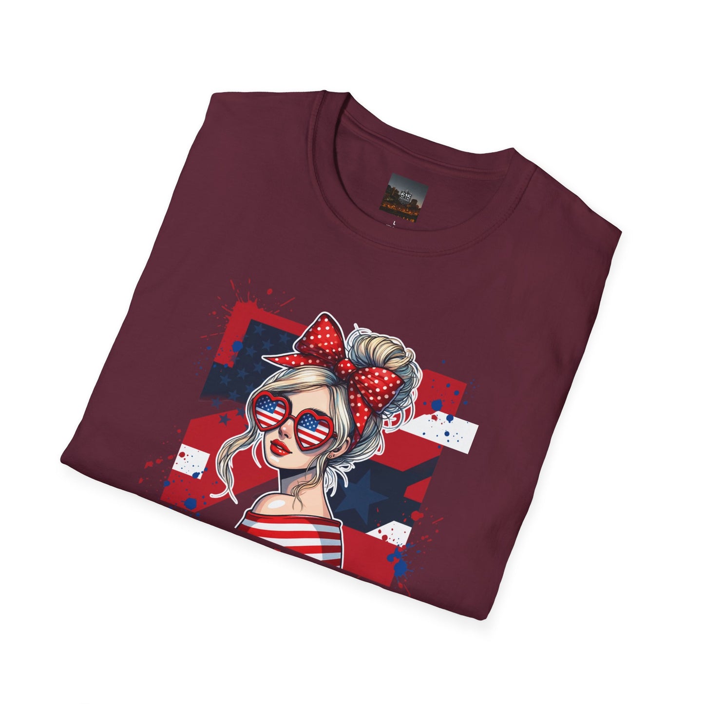 #250 All American Girl Patriotic T-Shirt