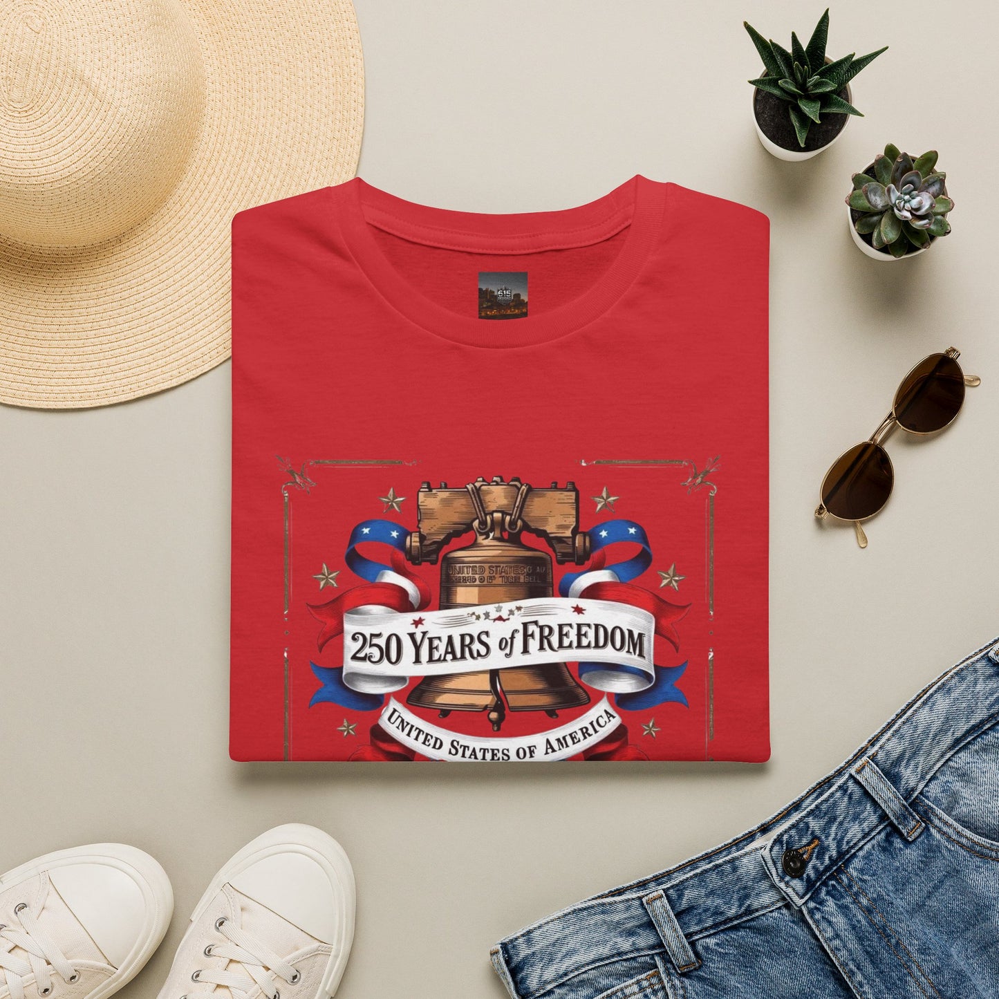 #250 250 Years of Freedom Liberty Bell Tee