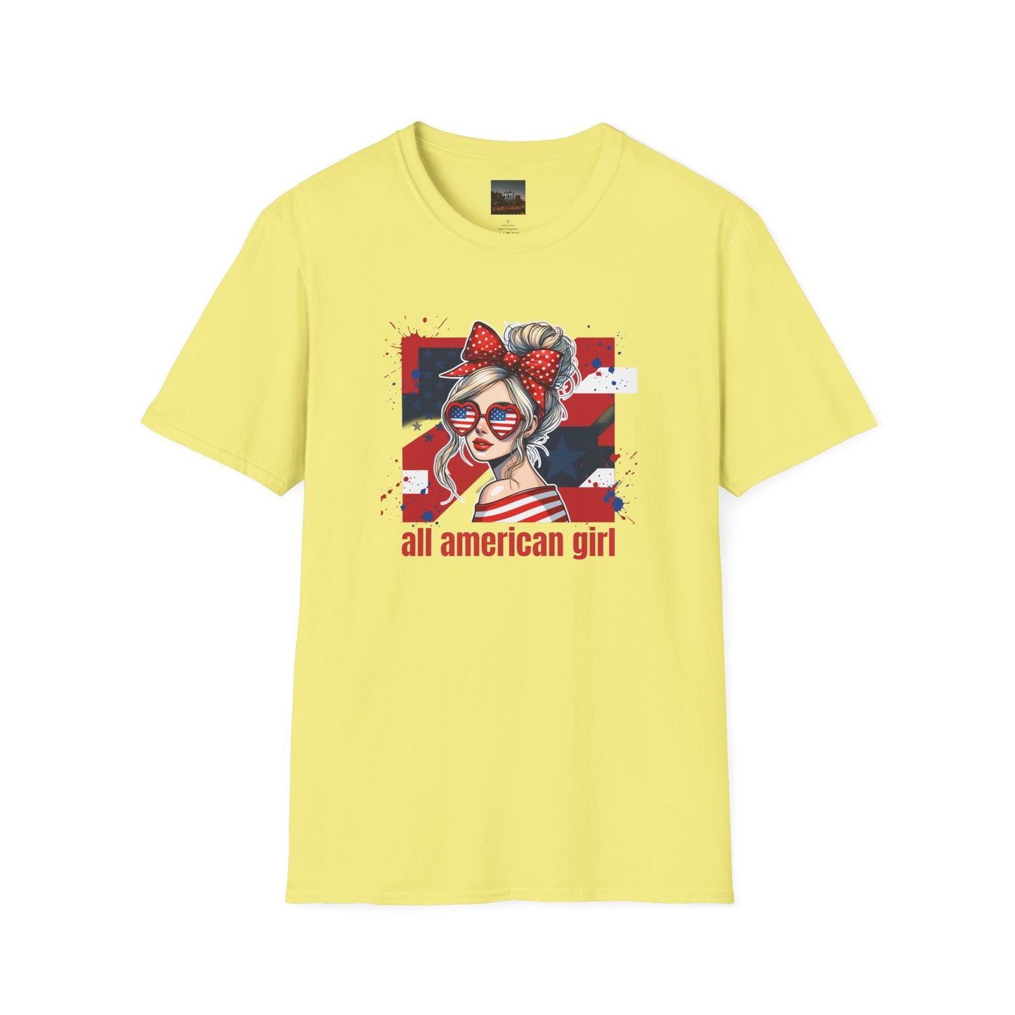 #250 All American Girl Patriotic T-Shirt