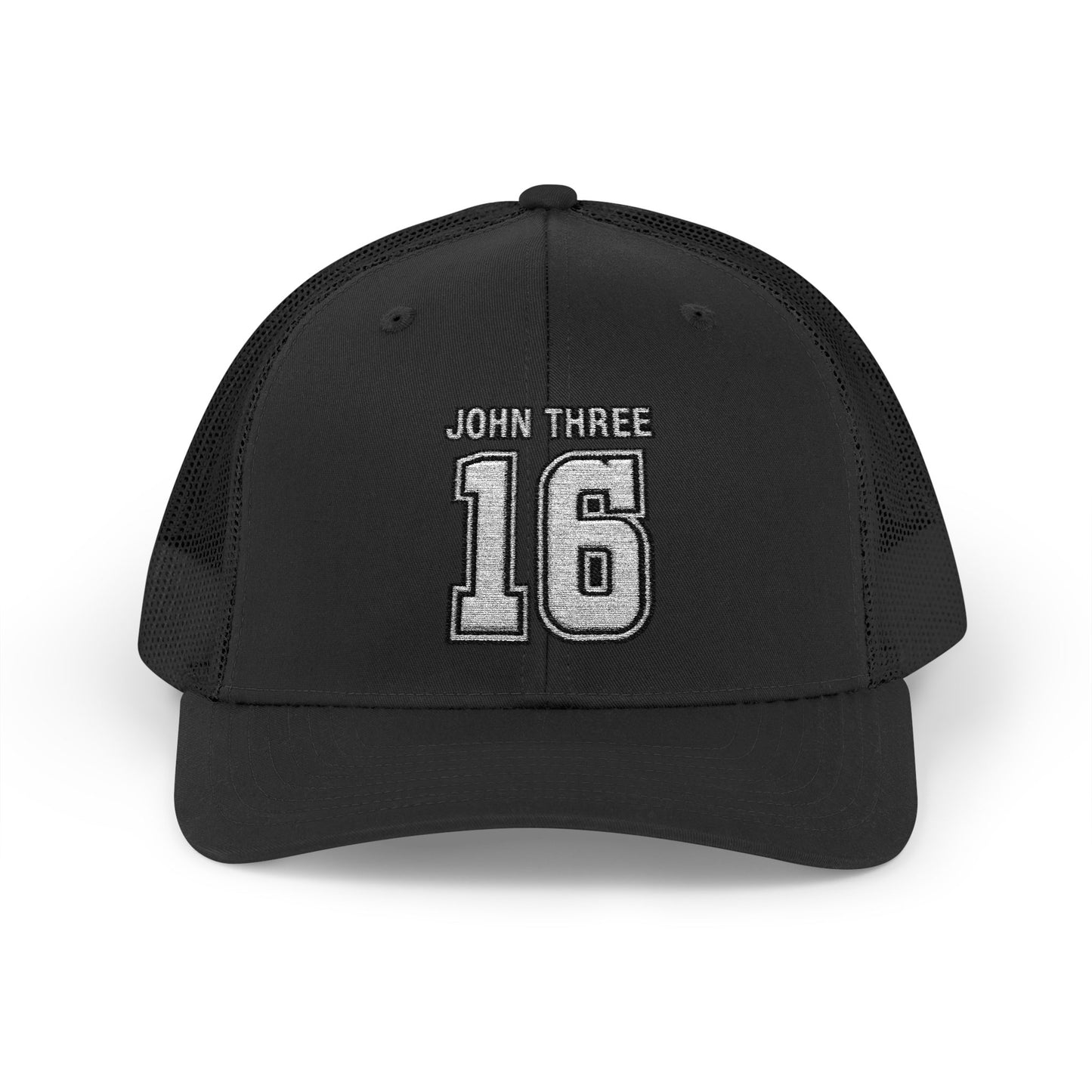 John Three 16 Vintage Varsity Trucker Cap
