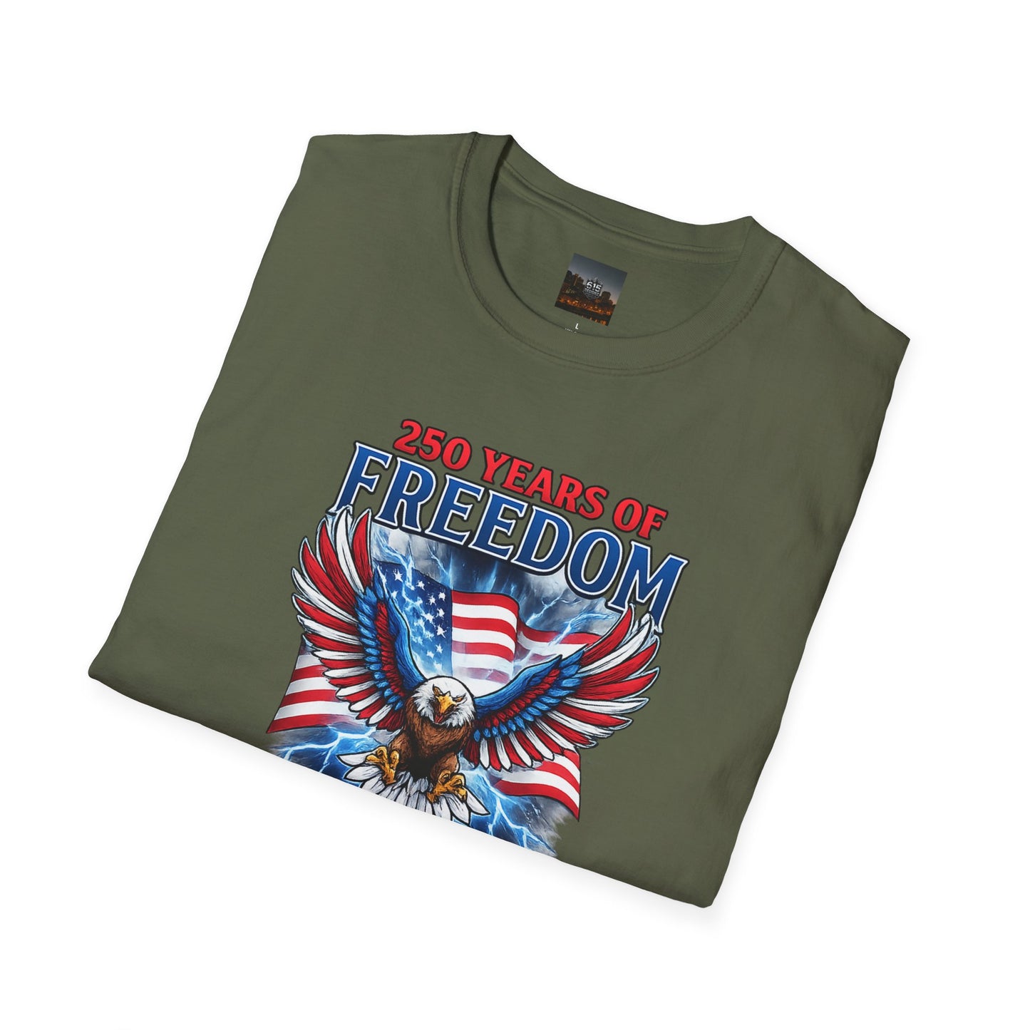 #250 250 Years of Freedom 1776–2026 Eagle T-Shirt
