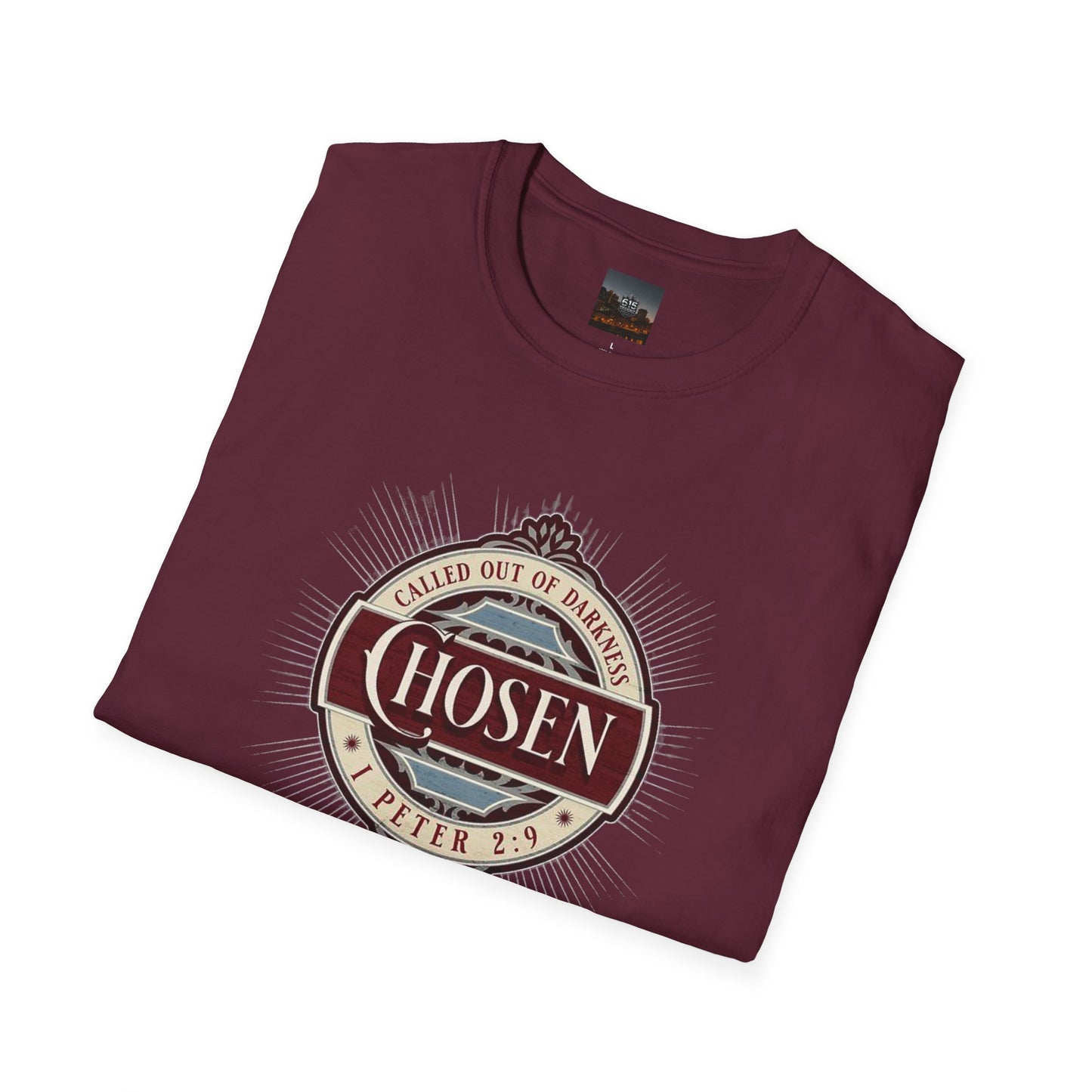 Chosen Graphic T-Shirt — "Called Out of Darkness" Faith Tee
