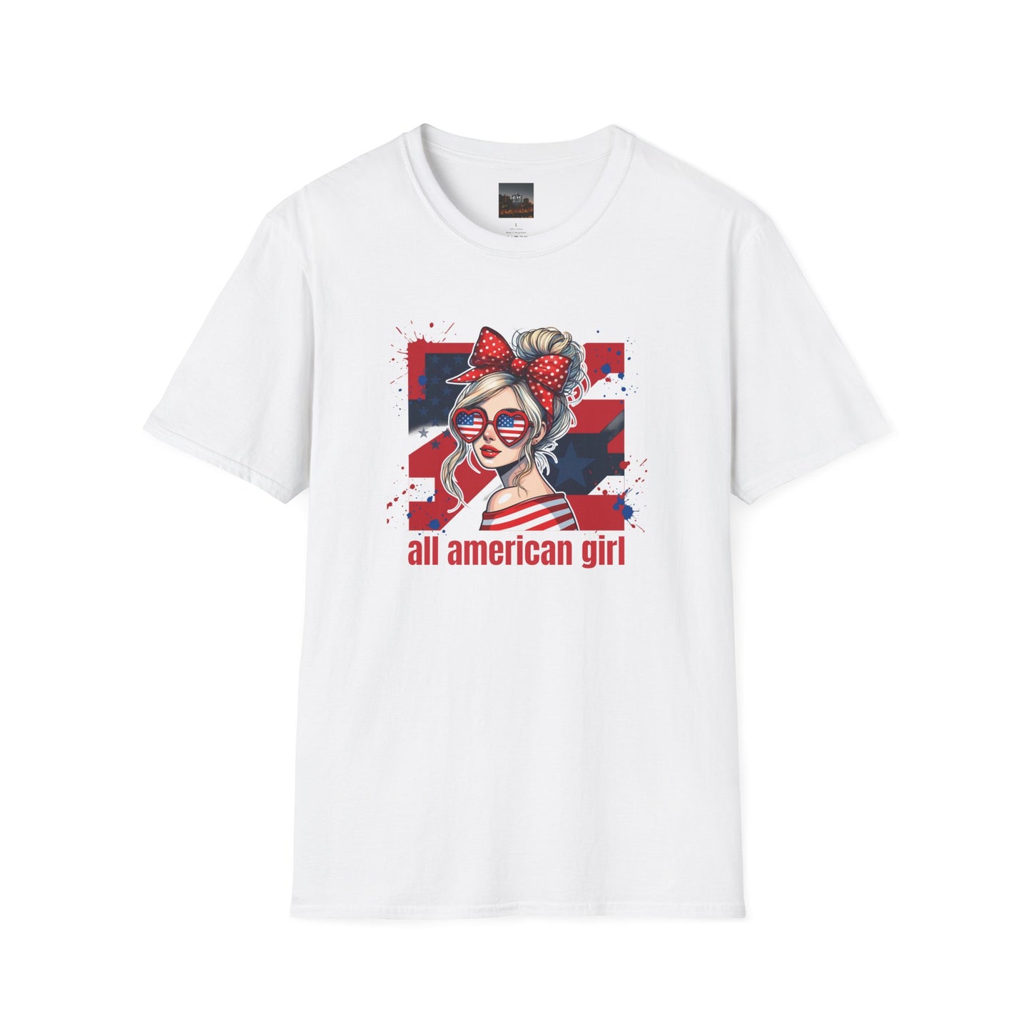 #250 All American Girl Patriotic T-Shirt