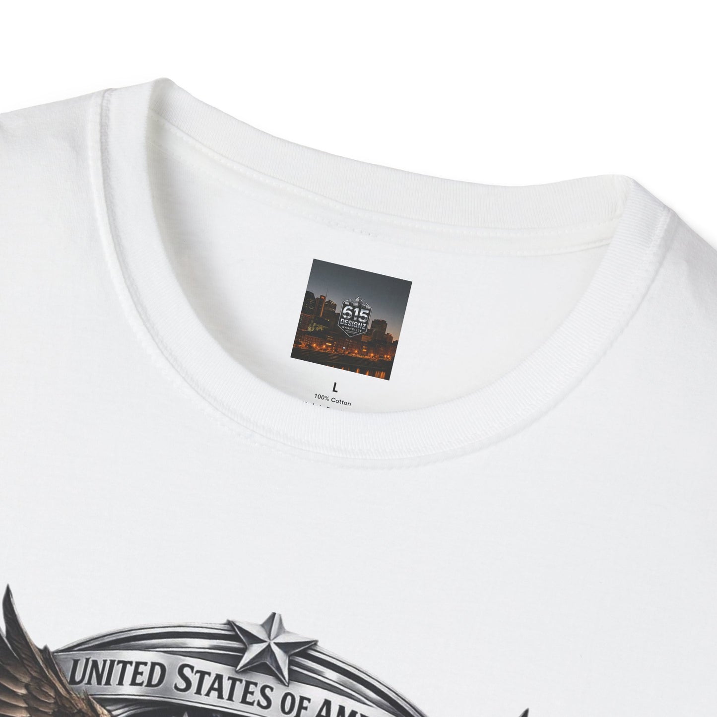 #250 Patriotic Bald Eagle 250 United States Emblem T-Shirt