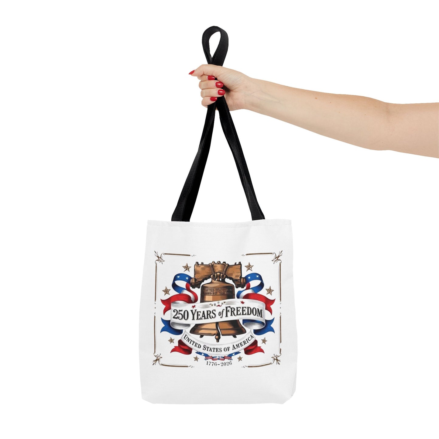 #250 250 Years of Freedom Liberty Bell Tote Bag