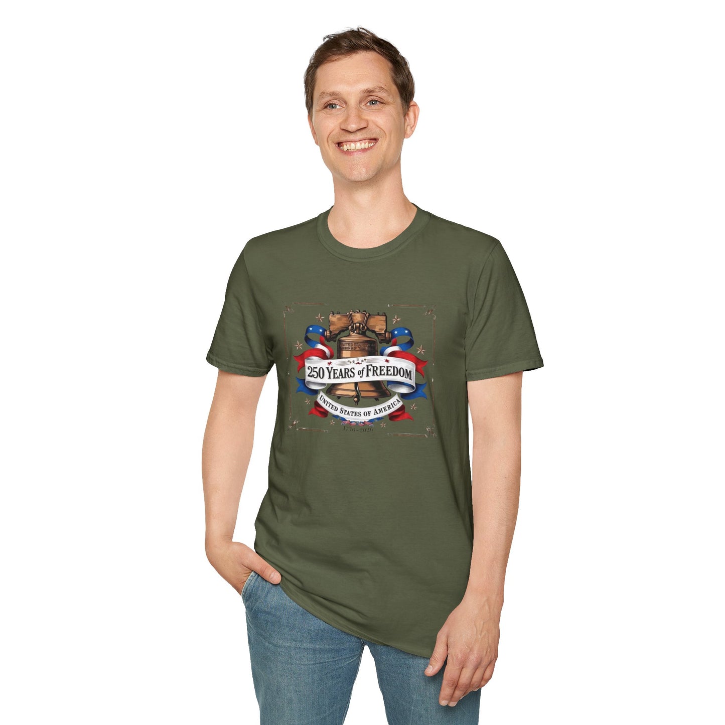#250 250 Years of Freedom Liberty Bell Tee