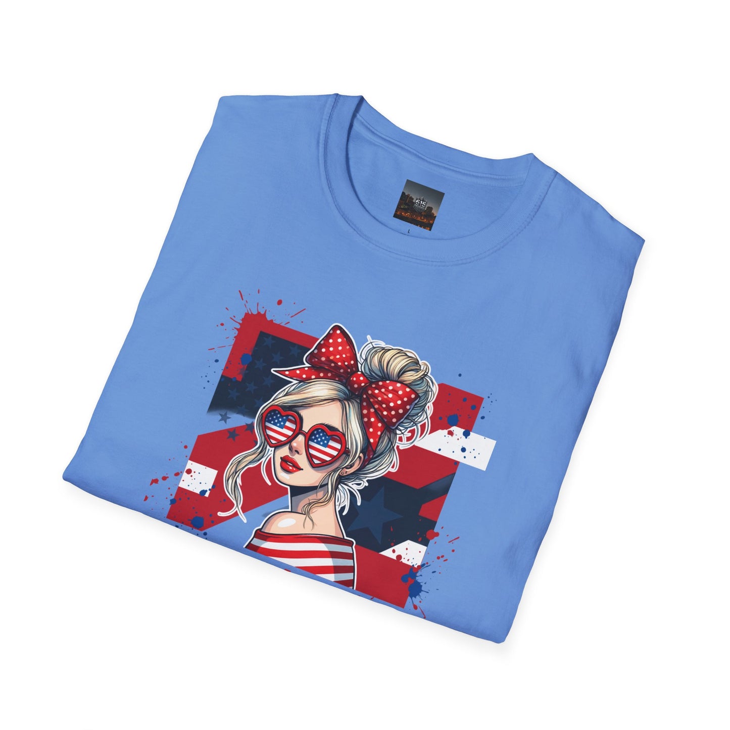 #250 All American Girl Patriotic T-Shirt