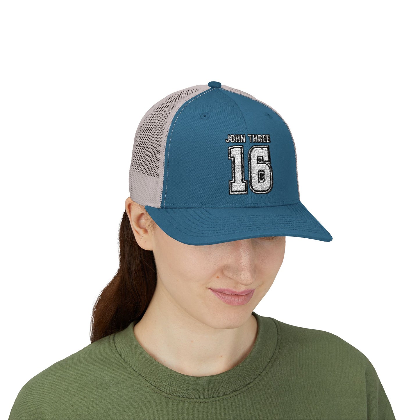 John Three 16 Vintage Varsity Trucker Cap