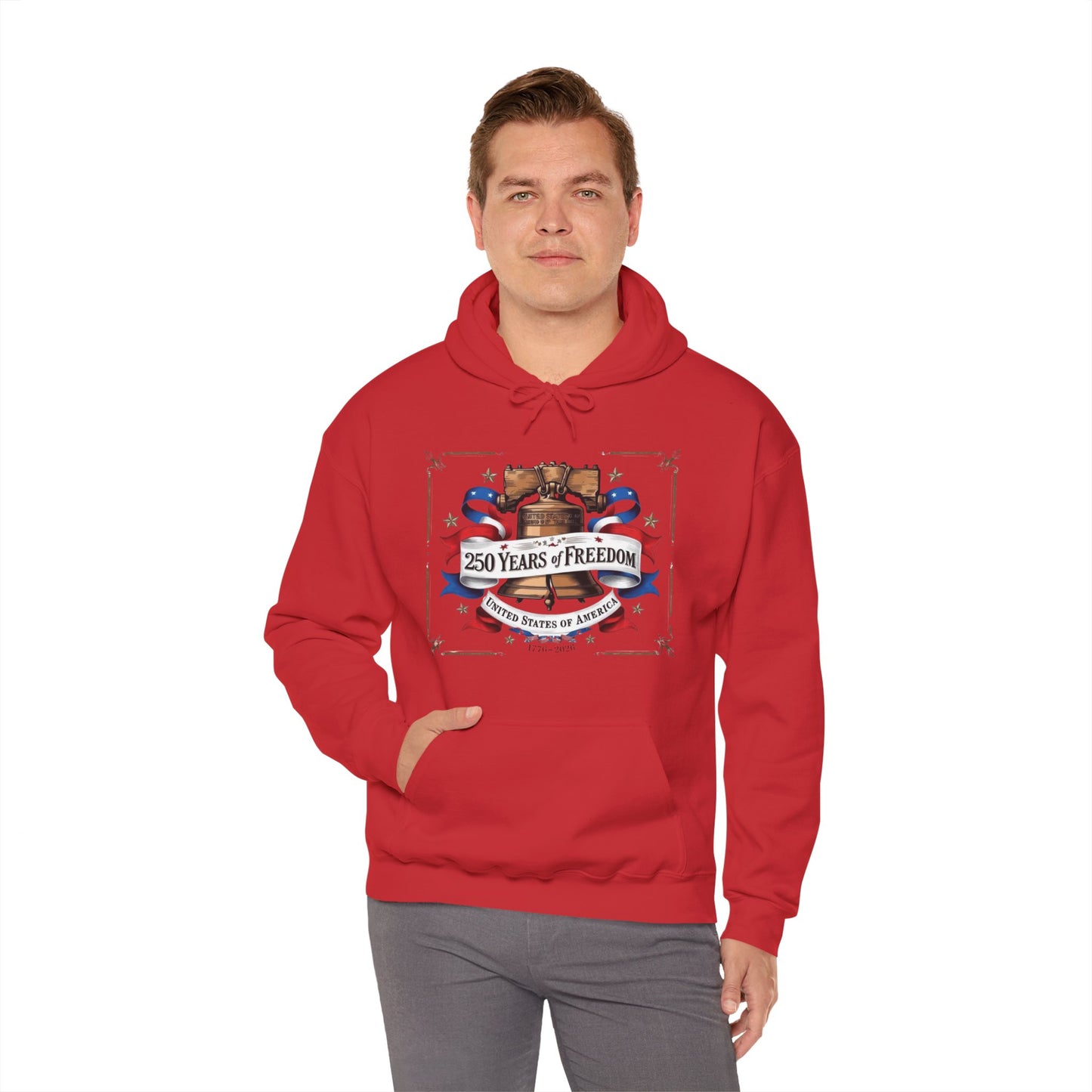 #250 250 Years of Freedom Liberty Bell Hoodie
