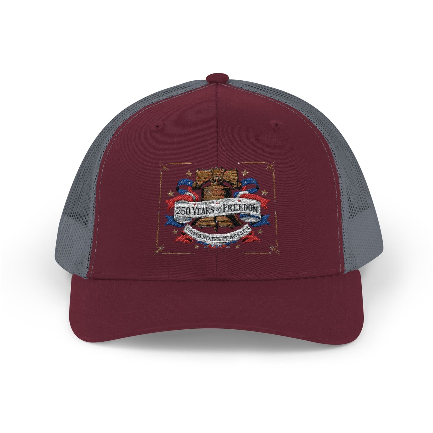 #250 250 Years of Freedom Liberty Bell Snapback Trucker Cap