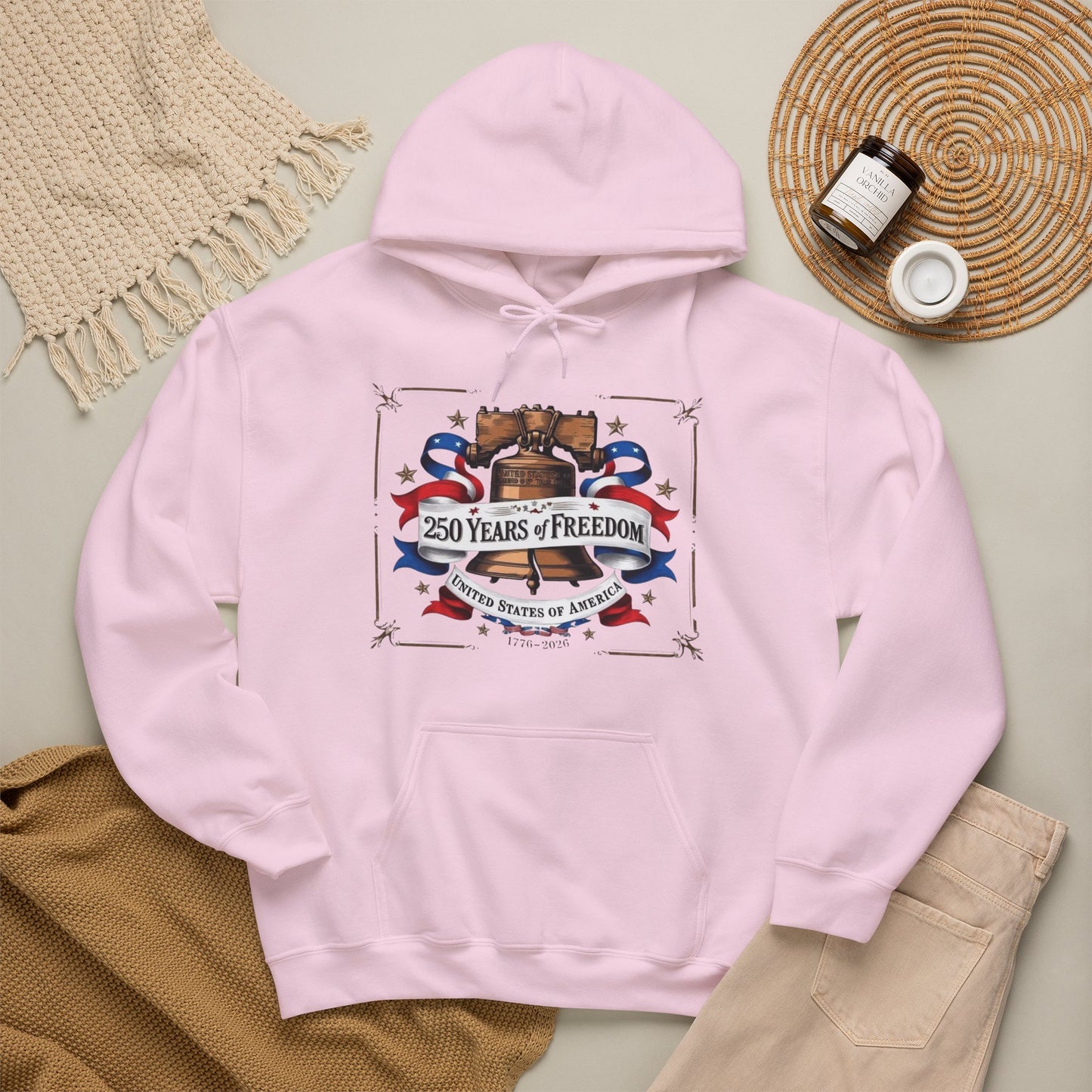 #250 250 Years of Freedom Liberty Bell Hoodie