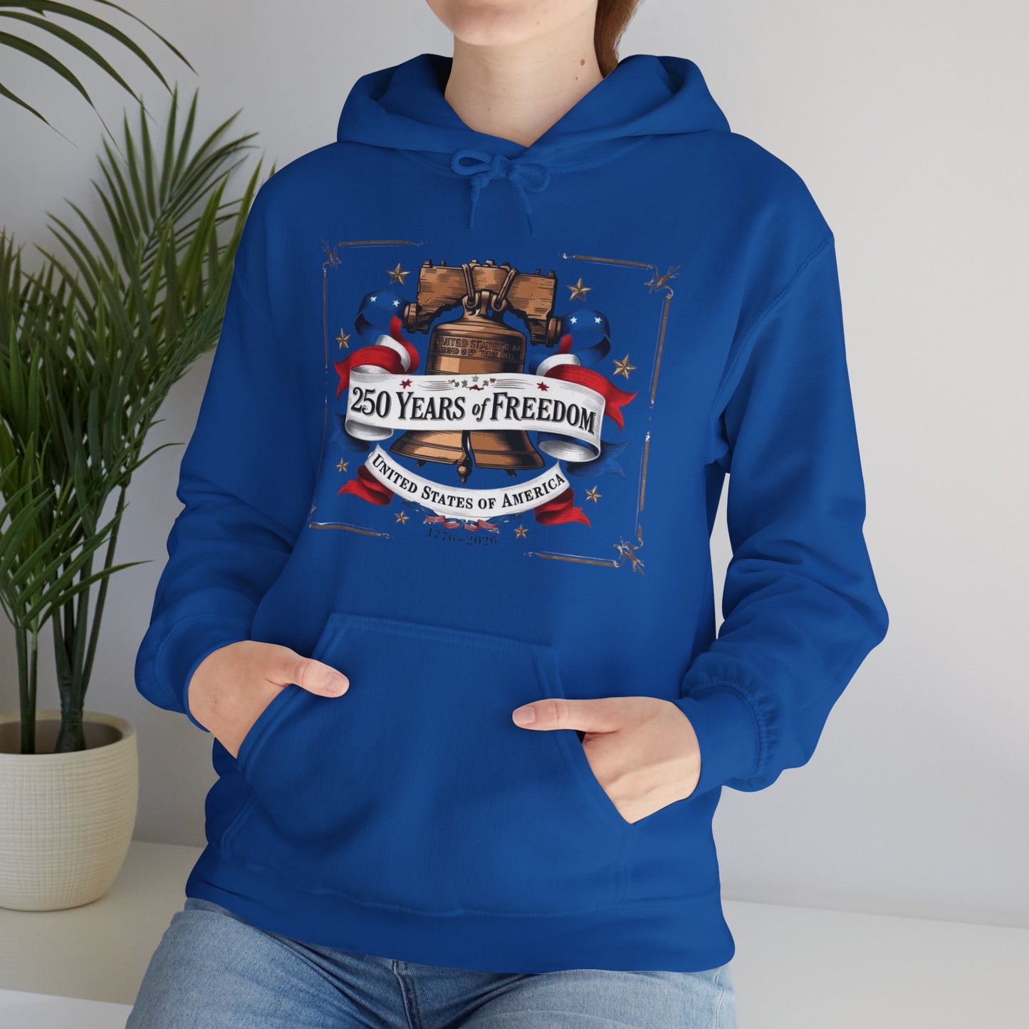 #250 250 Years of Freedom Liberty Bell Hoodie