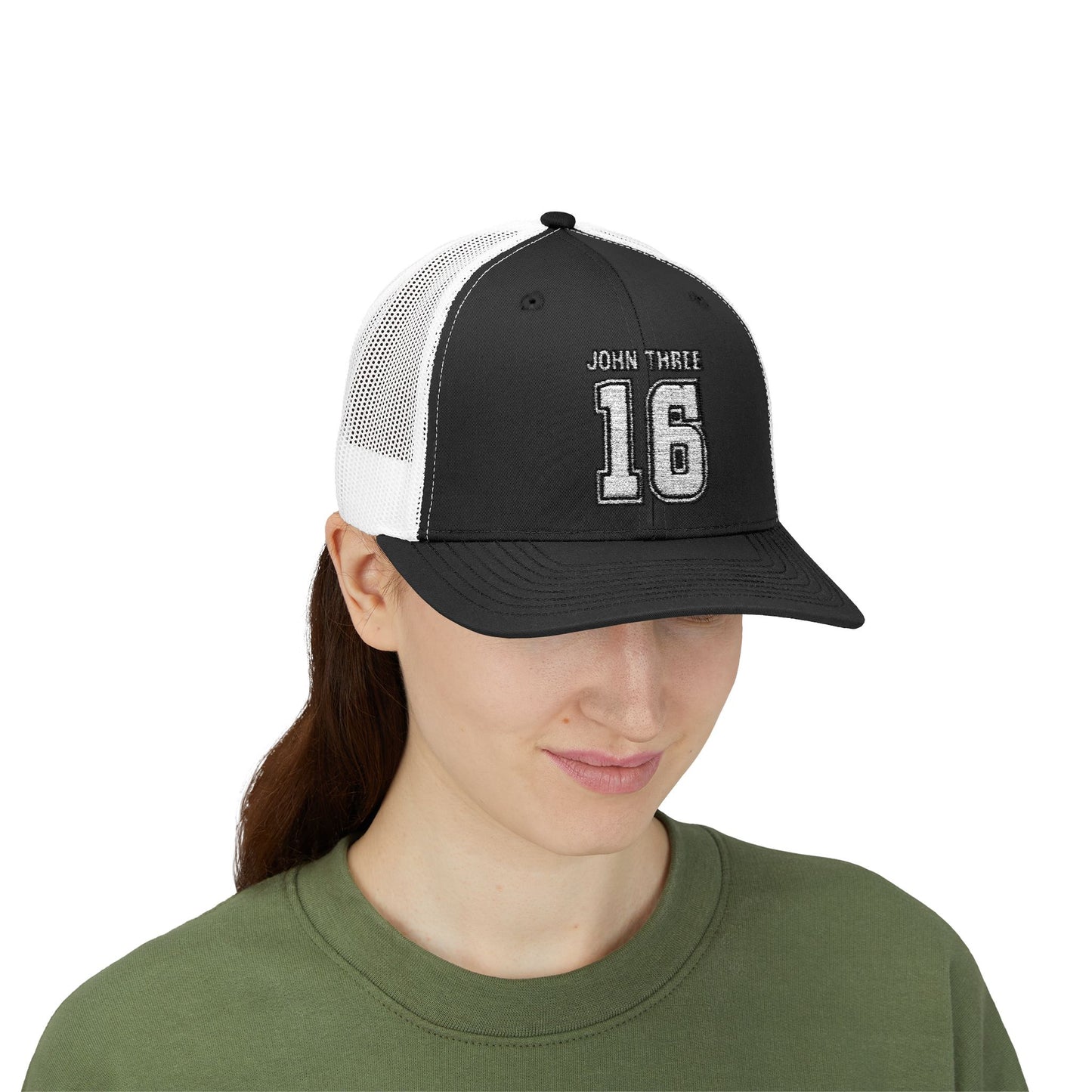 John Three 16 Vintage Varsity Trucker Cap