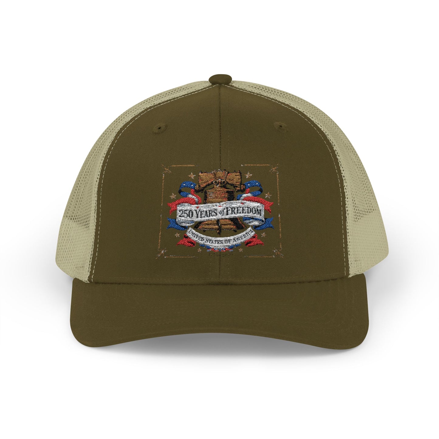 #250 250 Years of Freedom Liberty Bell Snapback Trucker Cap