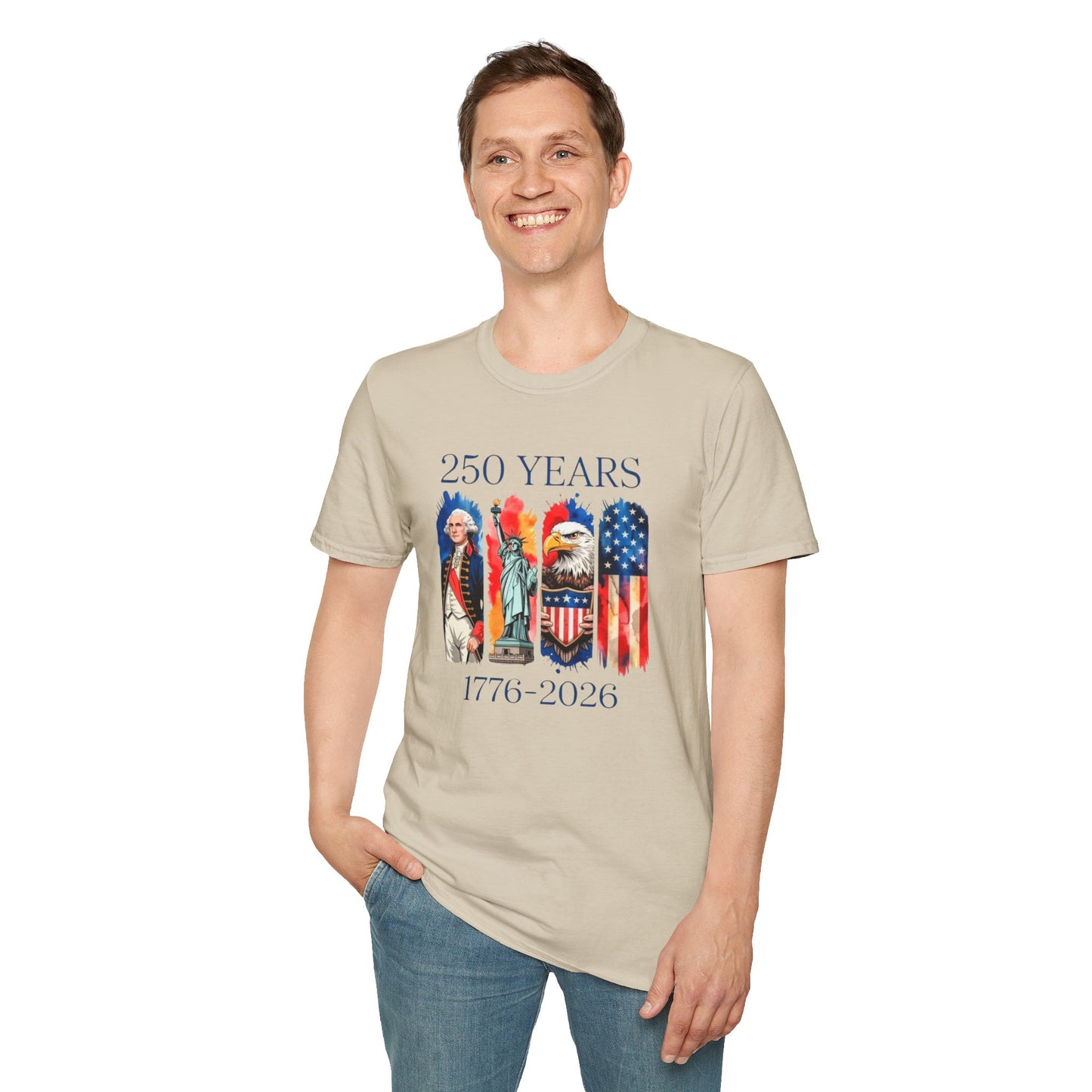 #250 250 Years American History Celebration 1776–2026 Patriotic T-Shirt