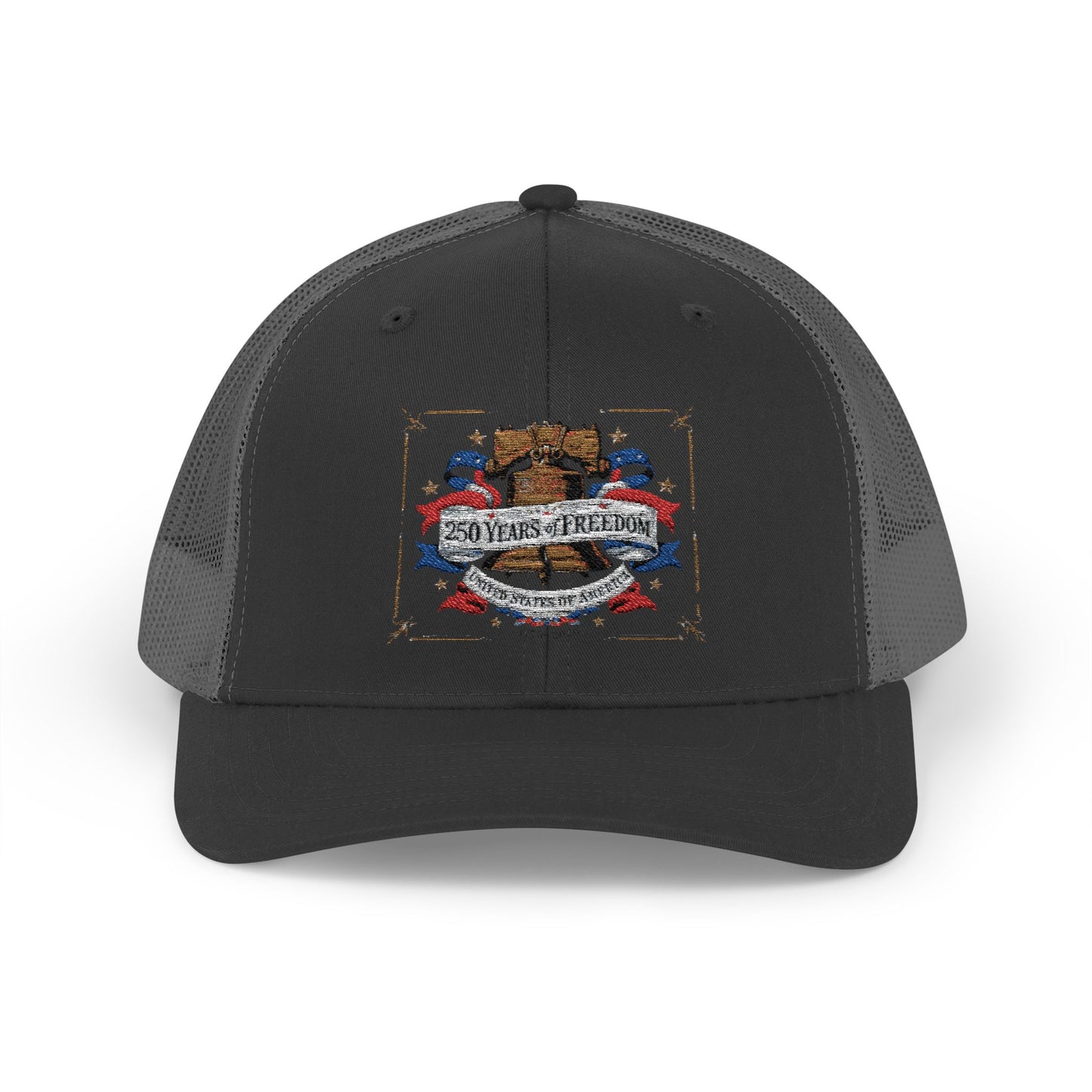 #250 250 Years of Freedom Liberty Bell Snapback Trucker Cap