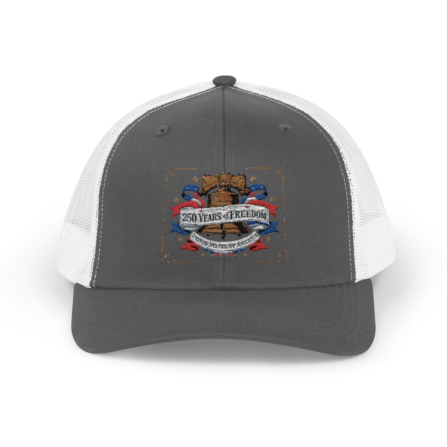 #250 250 Years of Freedom Liberty Bell Snapback Trucker Cap