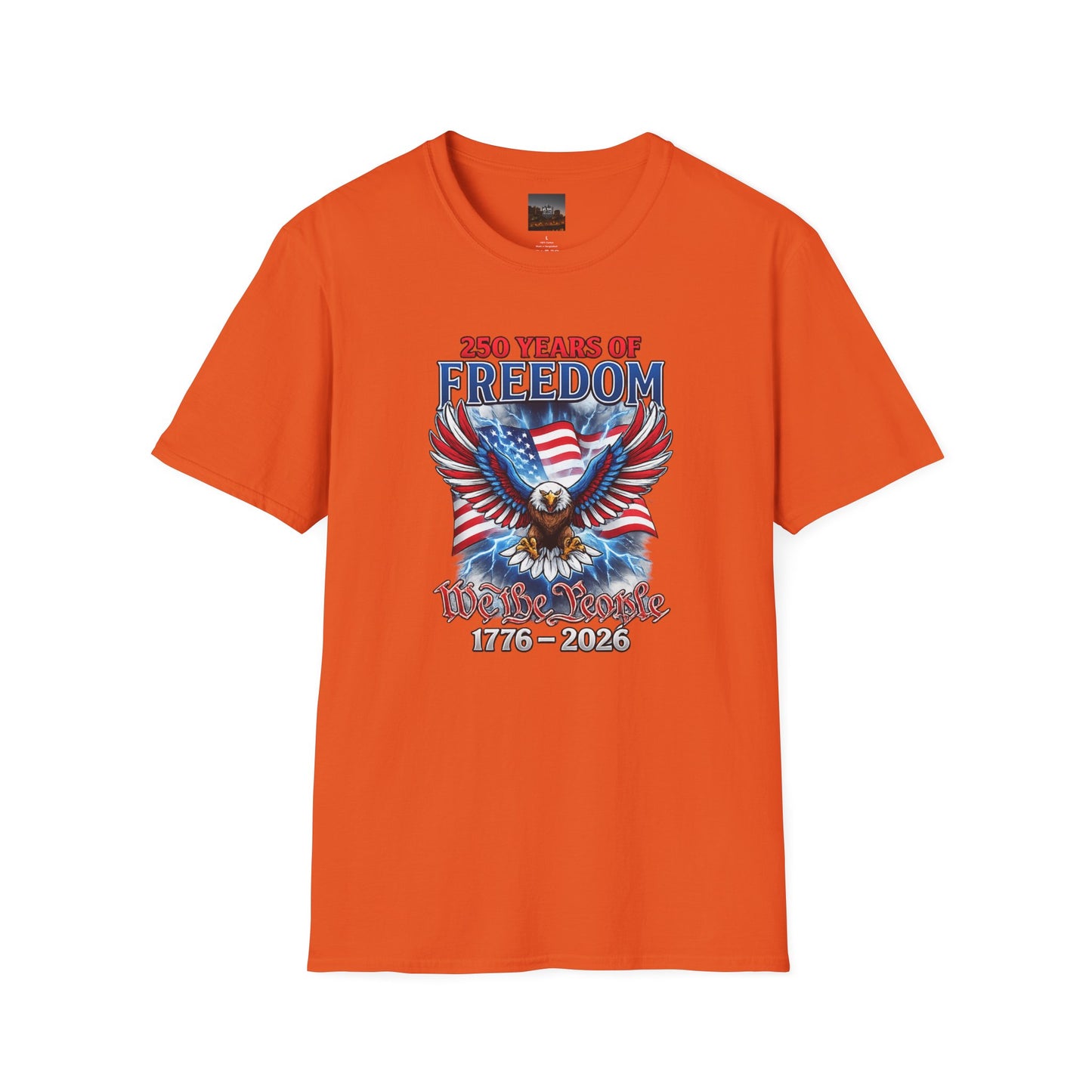 #250 250 Years of Freedom 1776–2026 Eagle T-Shirt