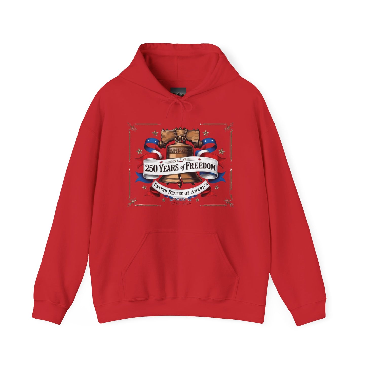 #250 250 Years of Freedom Liberty Bell Hoodie