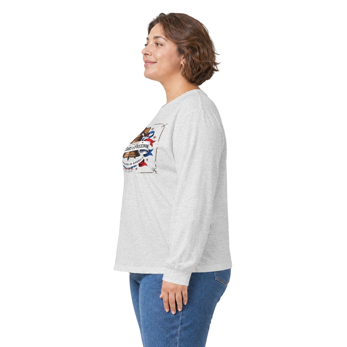#250 250 Years of Freedom Liberty Bell Long Sleeve Tee