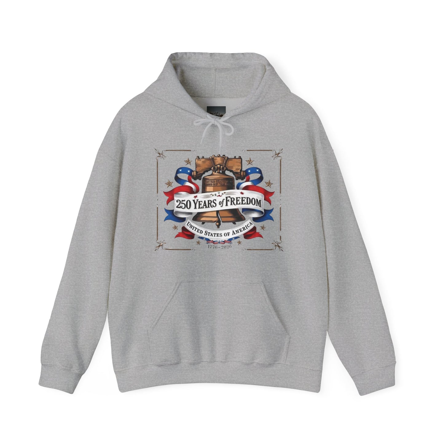#250 250 Years of Freedom Liberty Bell Hoodie