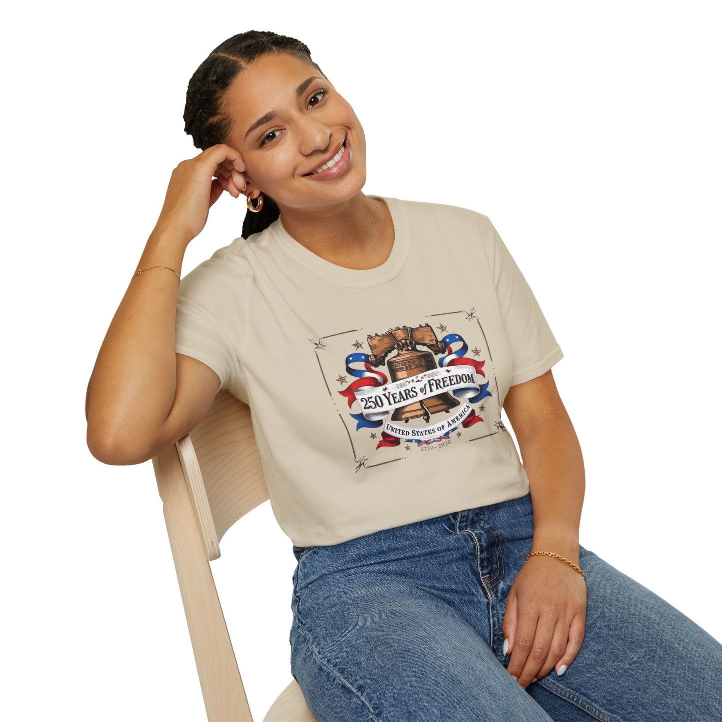 #250 250 Years of Freedom Liberty Bell Tee