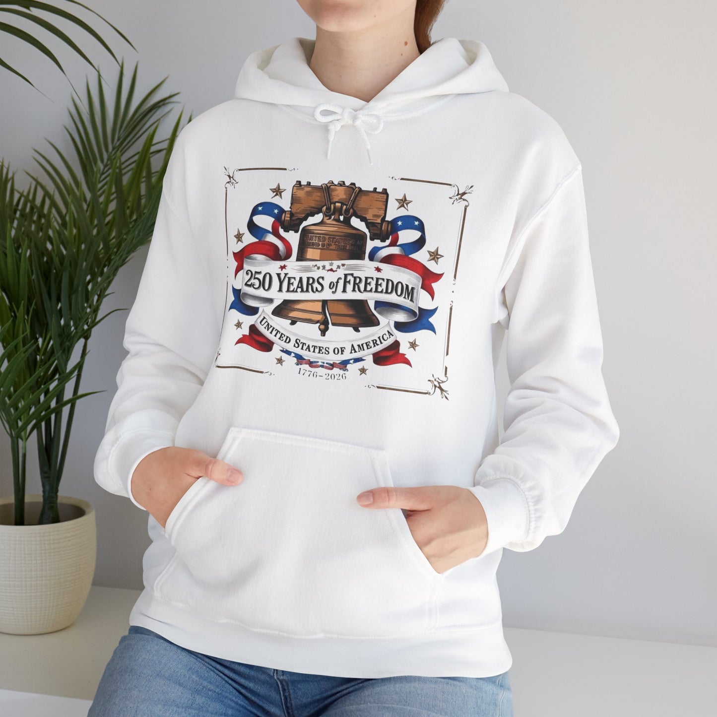 #250 250 Years of Freedom Liberty Bell Hoodie