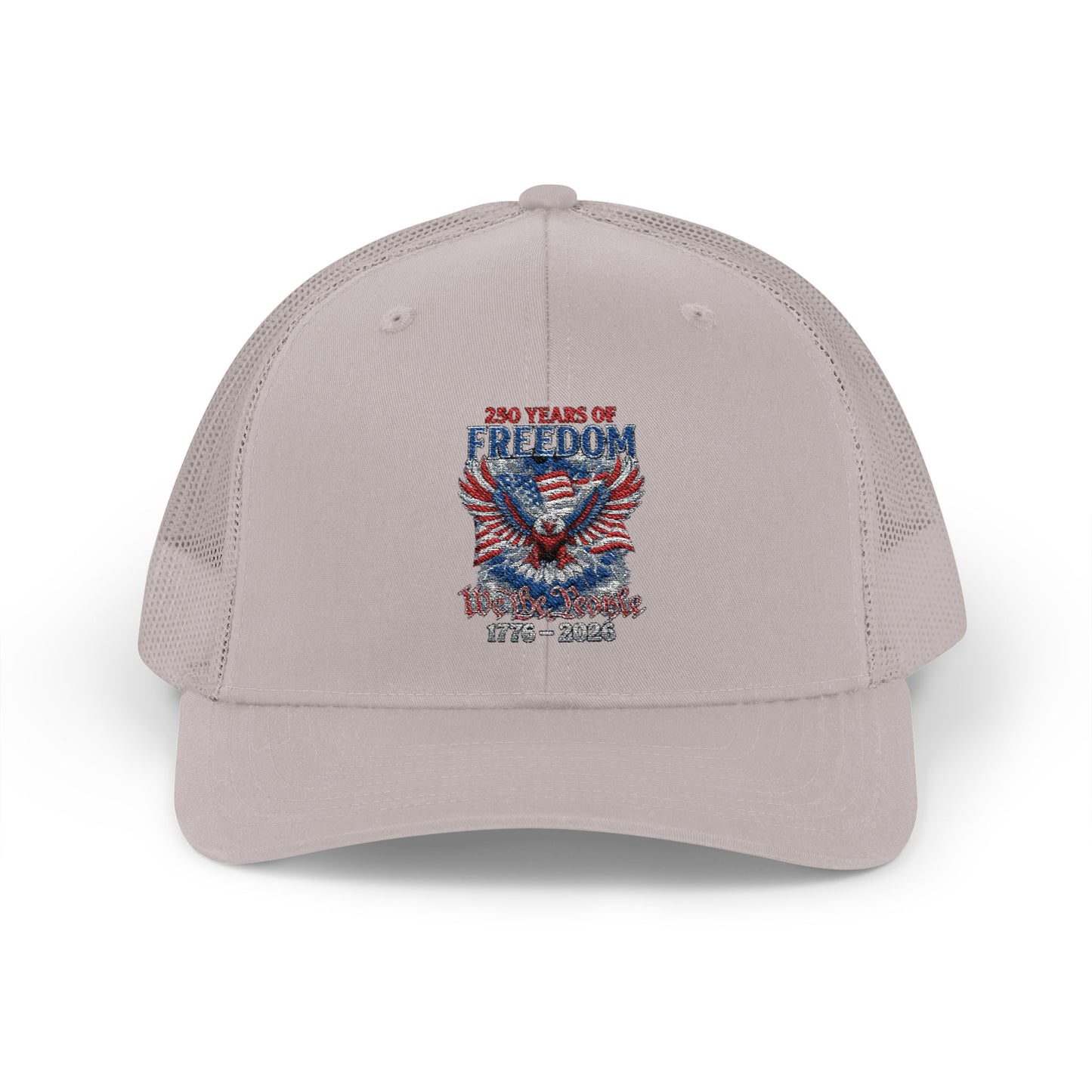 #250 250 Years of Freedom 1776–2026 Eagle Snapback Trucker Cap