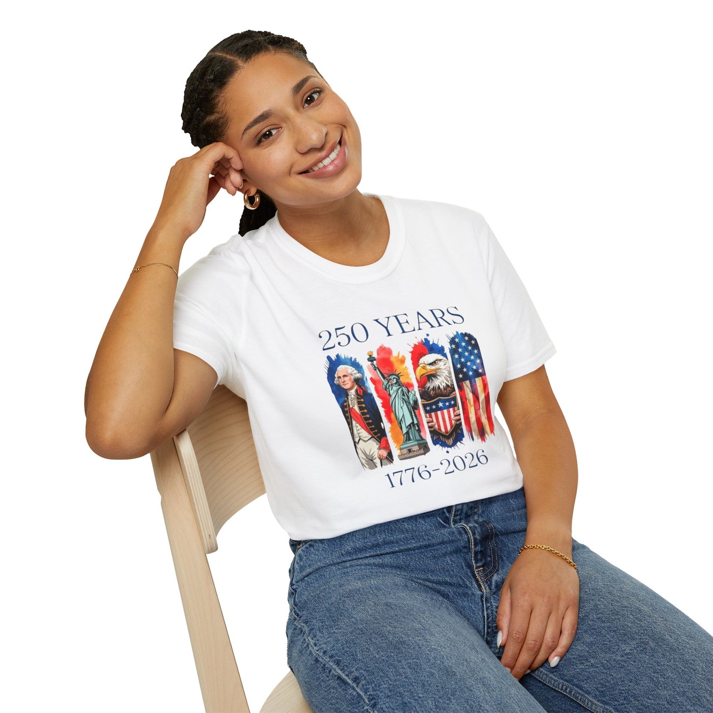 #250 250 Years American History Celebration 1776–2026 Patriotic T-Shirt