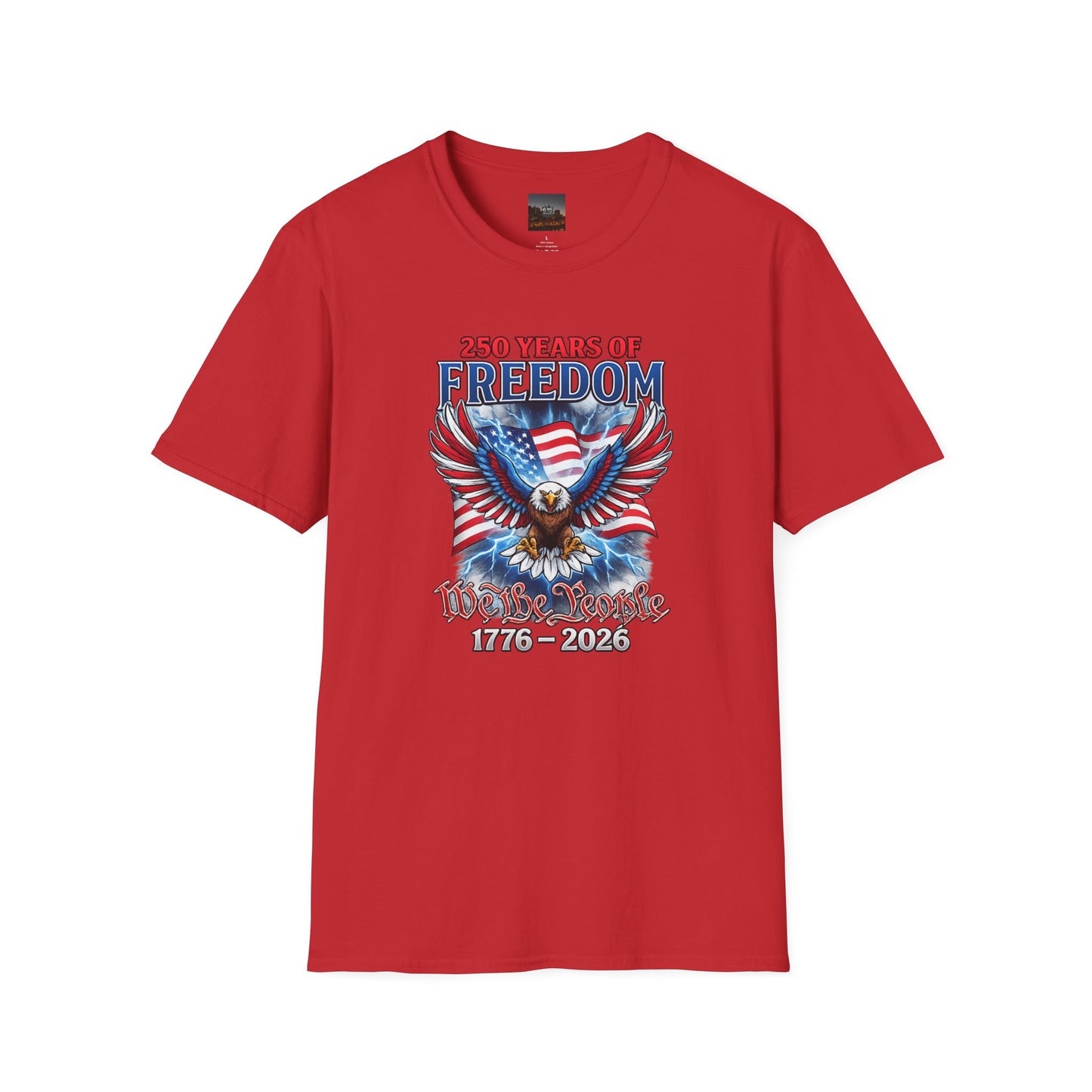 #250 250 Years of Freedom 1776–2026 Eagle T-Shirt