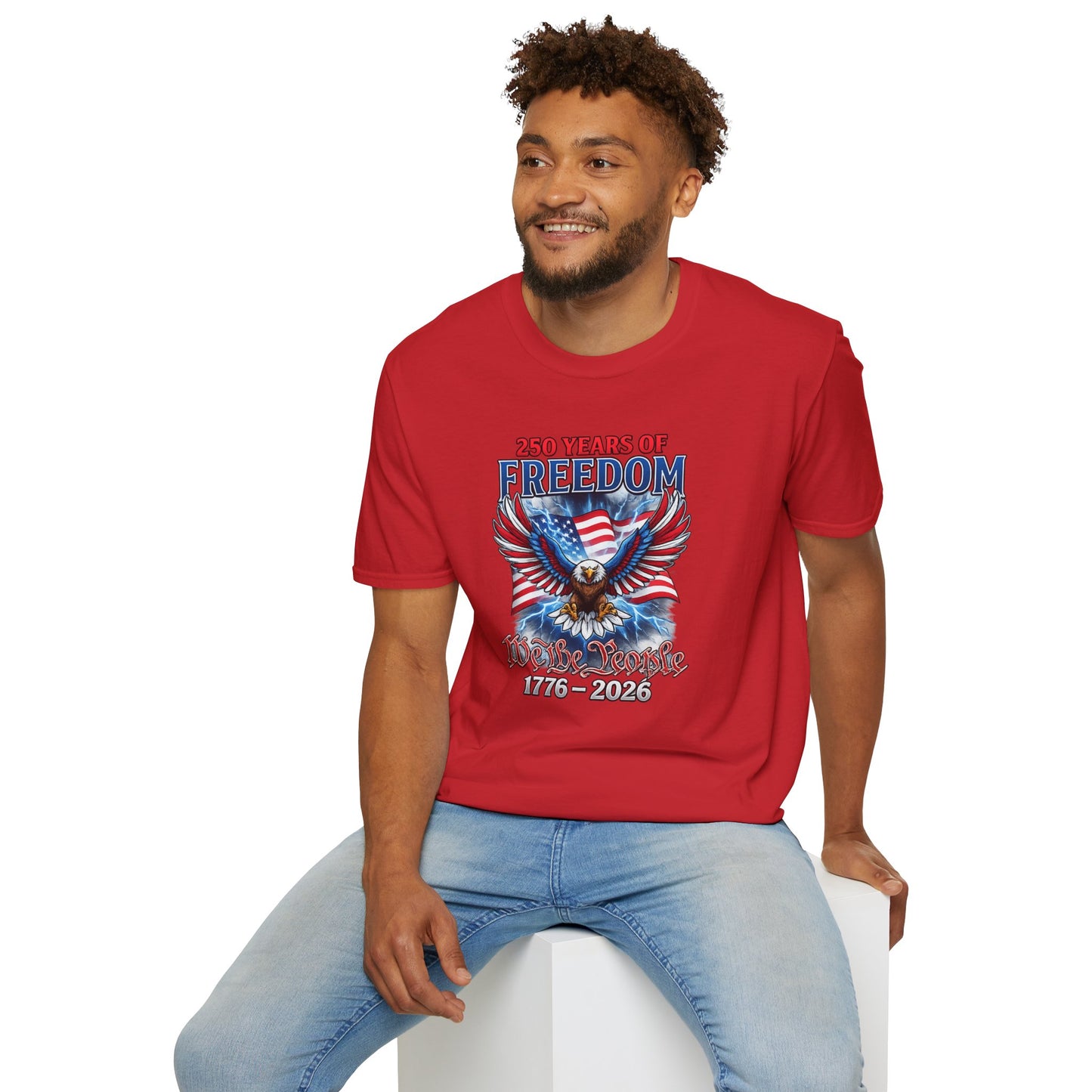 #250 250 Years of Freedom 1776–2026 Eagle T-Shirt