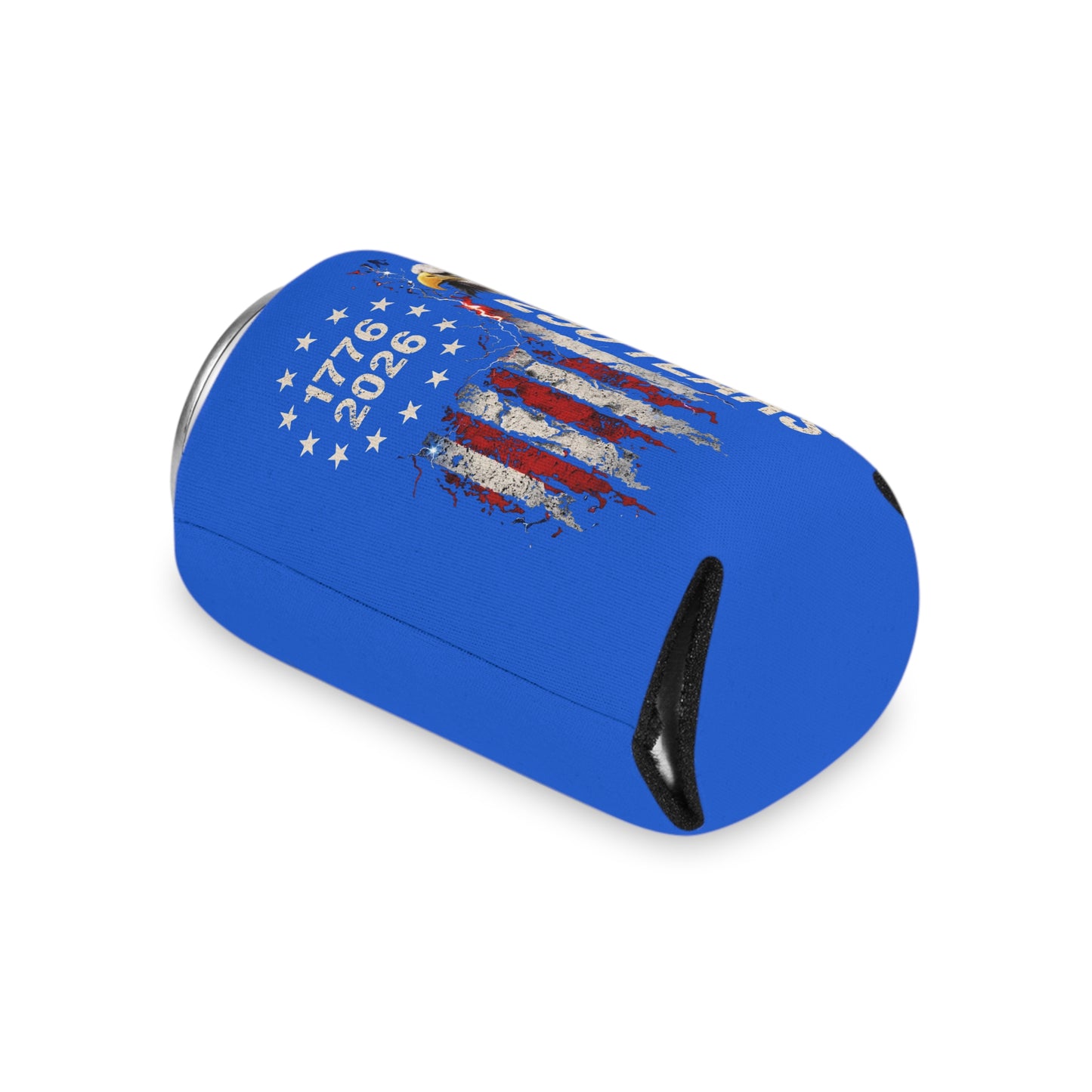 #250 1776-2026 250 Years USA Bicentennial Eagle Can Cooler - Beverage Koozie